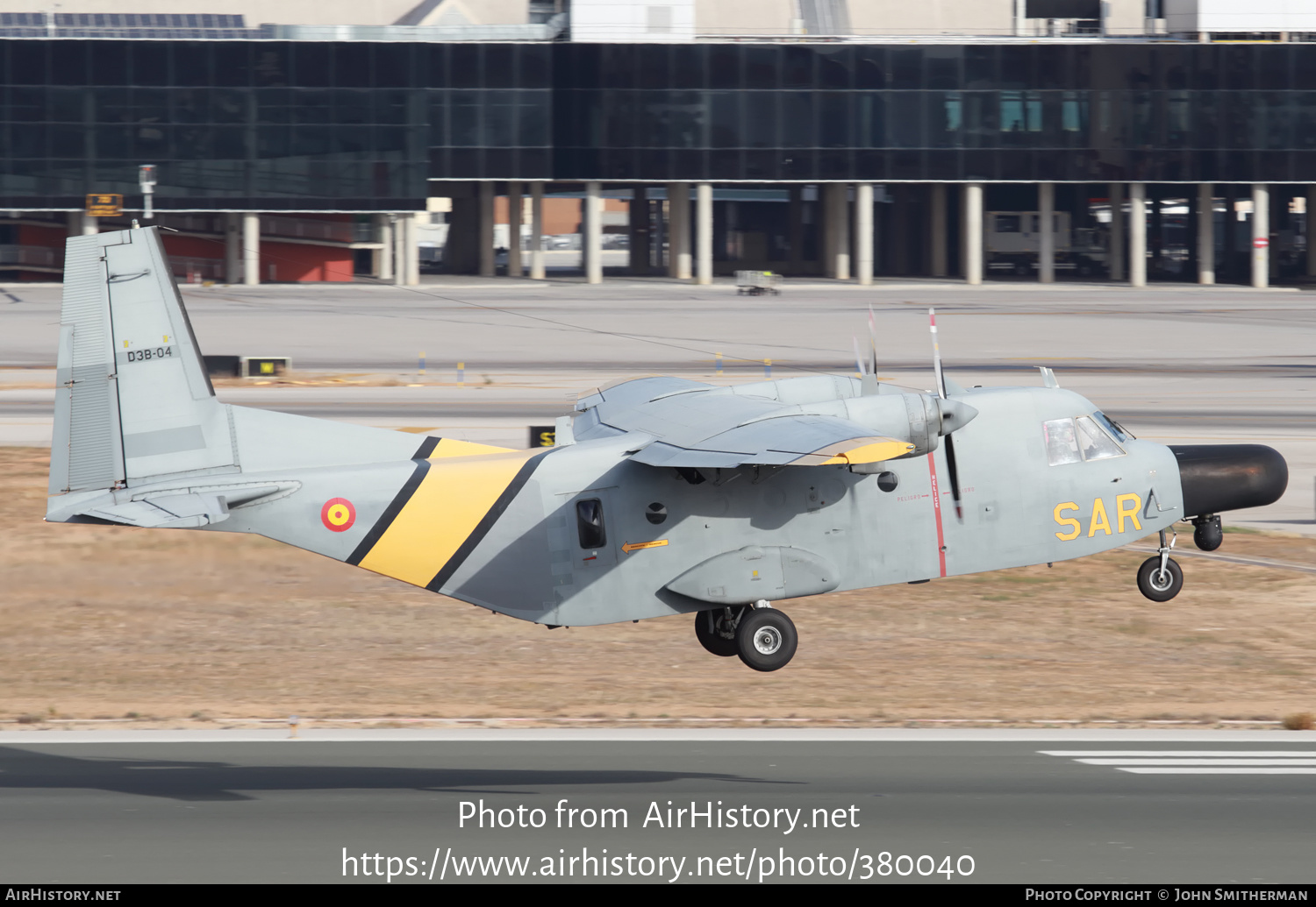 Aircraft Photo of D.3B-04 | CASA C-212-200 Aviocar | Spain - Air Force | AirHistory.net #380040