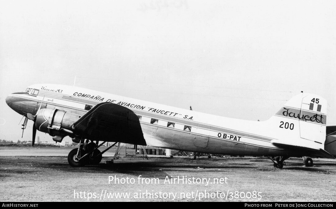 Aircraft Photo of OB-PAT-200 | Douglas C-47B Skytrain | Faucett | AirHistory.net #380085