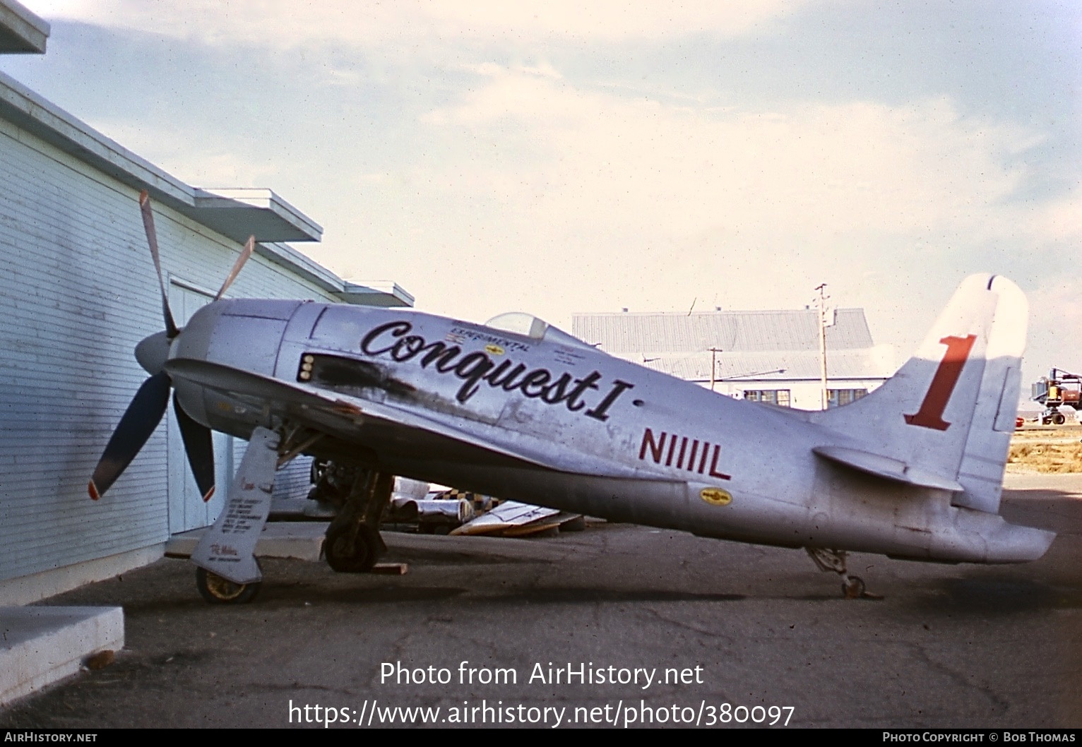 Aircraft Photo of N1111L | Grumman F8F-2 Bearcat | AirHistory.net #380097