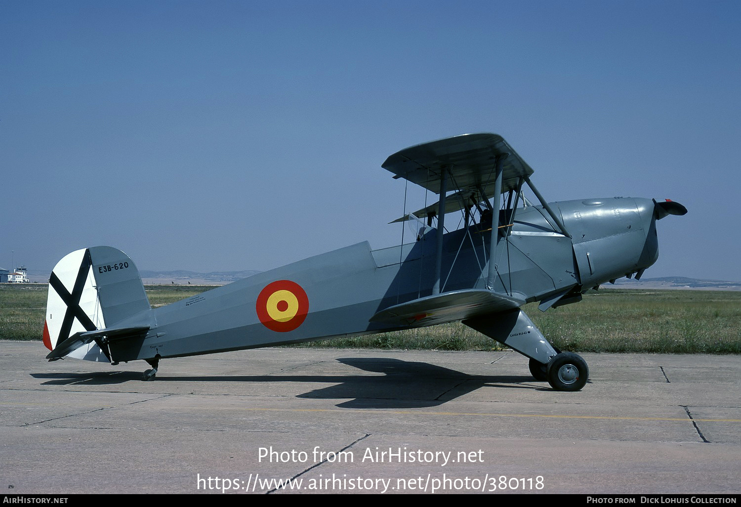 Aircraft Photo of E.3B-620 | CASA 1.131E Jungmann | Spain - Air Force | AirHistory.net #380118