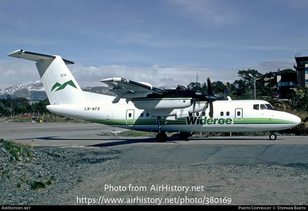 Aircraft Photo of LN-WFK | De Havilland Canada DHC-7-102 Dash 7 | Widerøe | AirHistory.net #380169