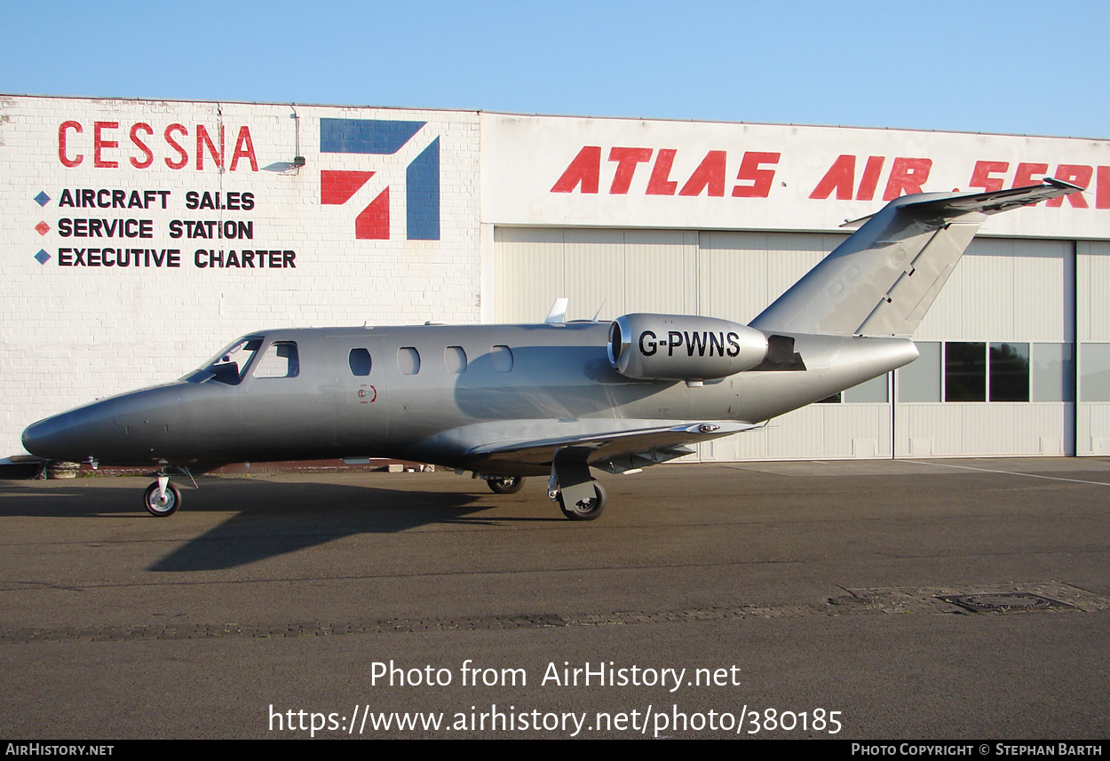 Aircraft Photo of G-PWNS | Cessna 525 CitationJet | AirHistory.net #380185