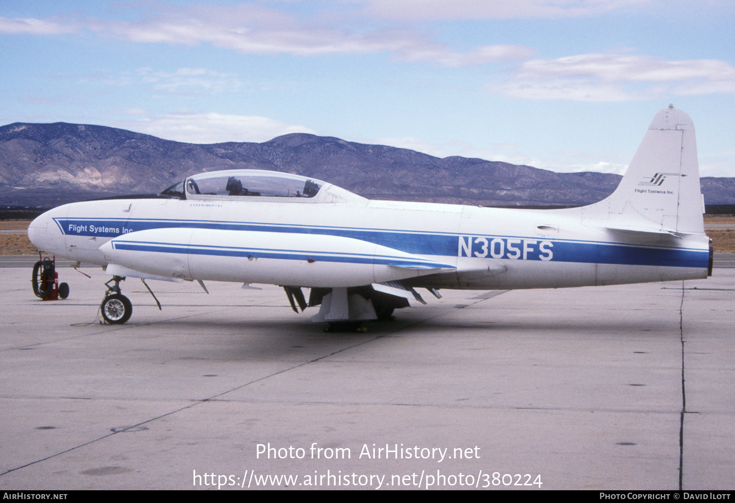 Aircraft Photo of N305FS | Canadair CT-133 Silver Star 3 | Flight Systems Inc. | AirHistory.net #380224