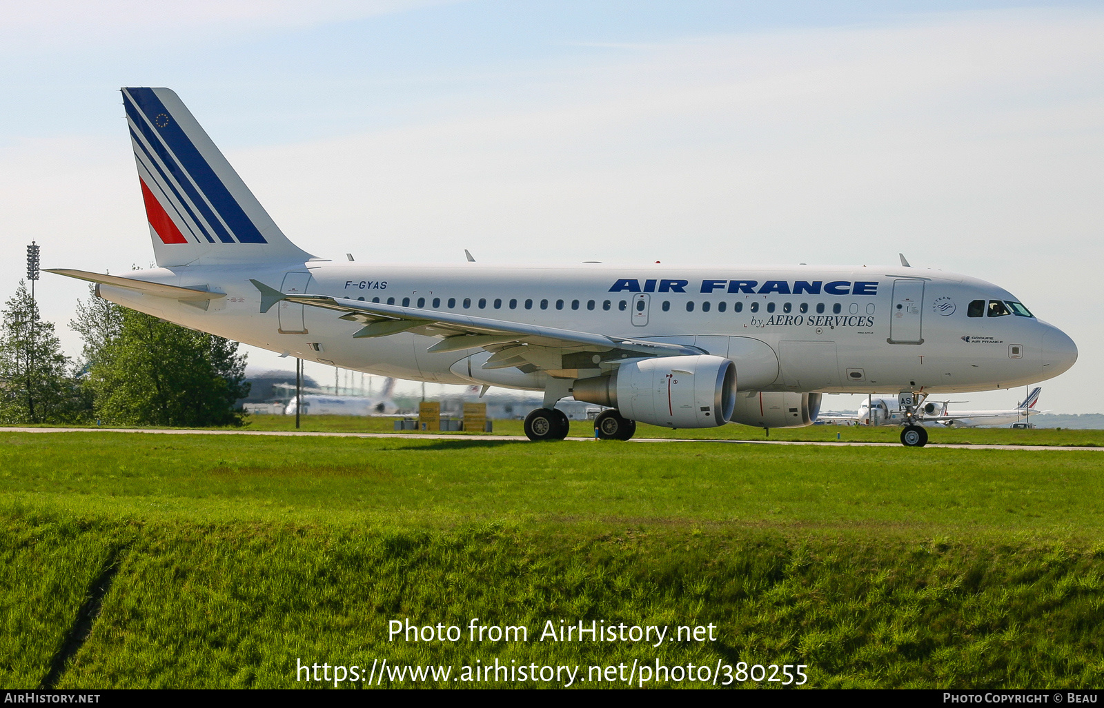 Aircraft Photo of F-GYAS | Airbus A319-115LR | Air France | AirHistory.net #380255