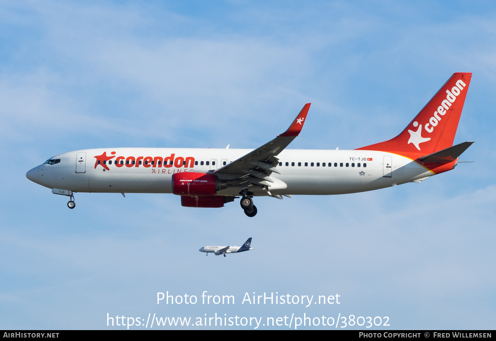 Aircraft Photo of TC-TJO | Boeing 737-86N | Corendon Airlines | AirHistory.net #380302