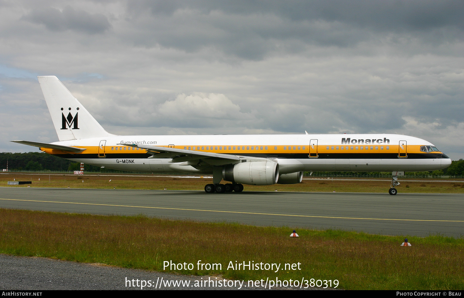 Aircraft Photo of G-MONK | Boeing 757-2T7 | Monarch Airlines | AirHistory.net #380319