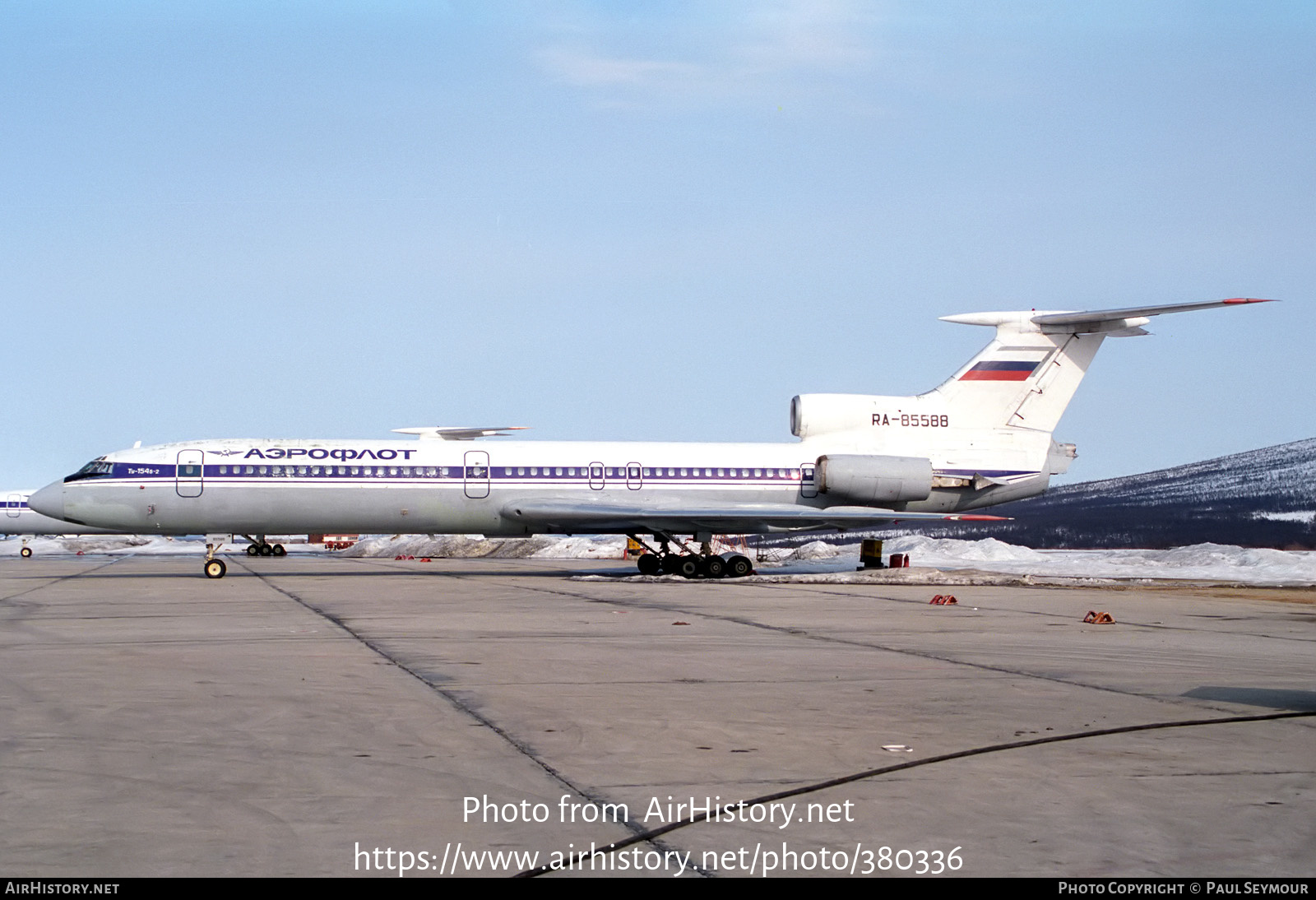 Aircraft Photo of RA-85588 | Tupolev Tu-154B-2 | Aeroflot | AirHistory.net #380336