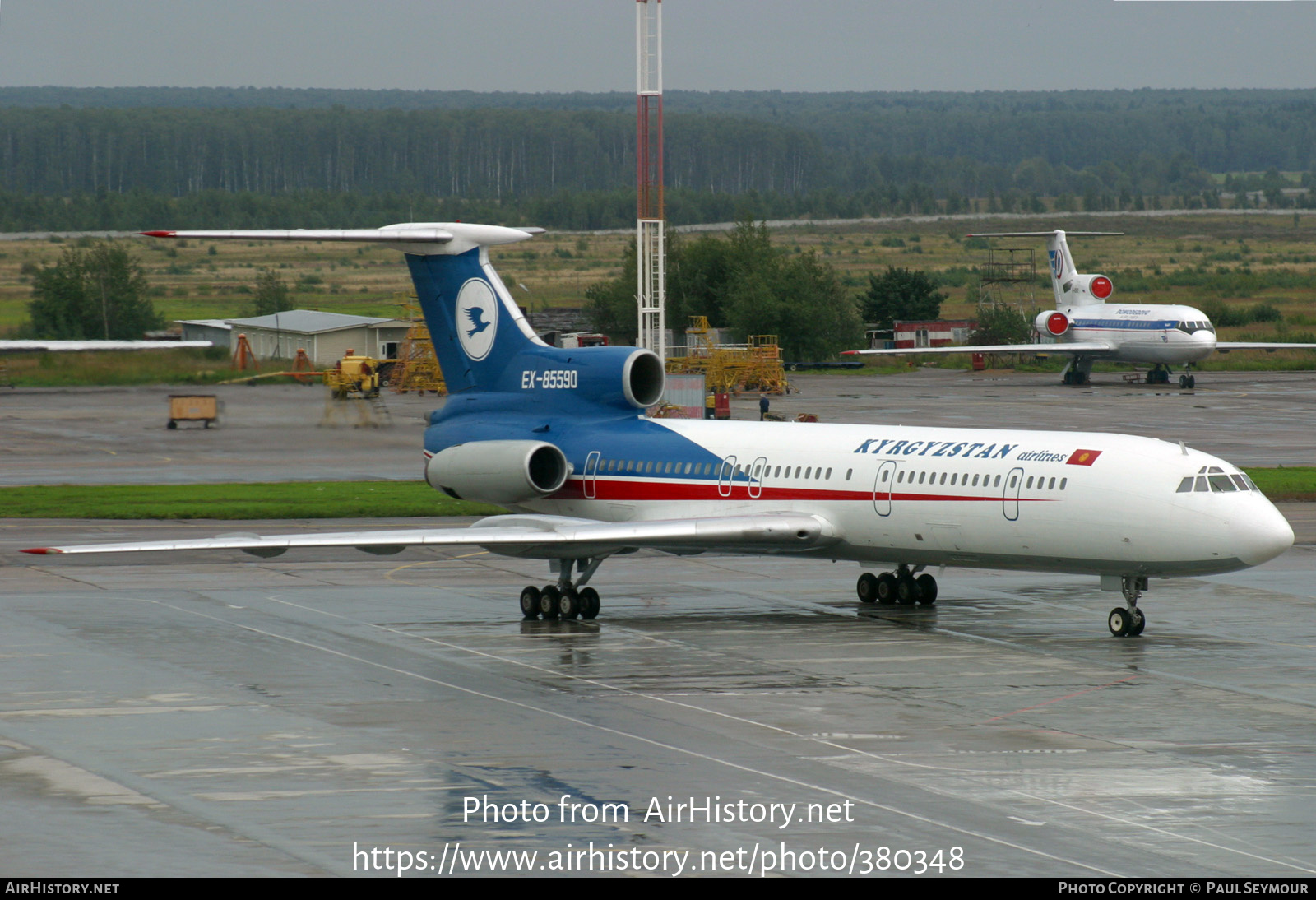 Aircraft Photo of EX-85590 | Tupolev Tu-154B-2 | Kyrghyzstan Airlines | AirHistory.net #380348