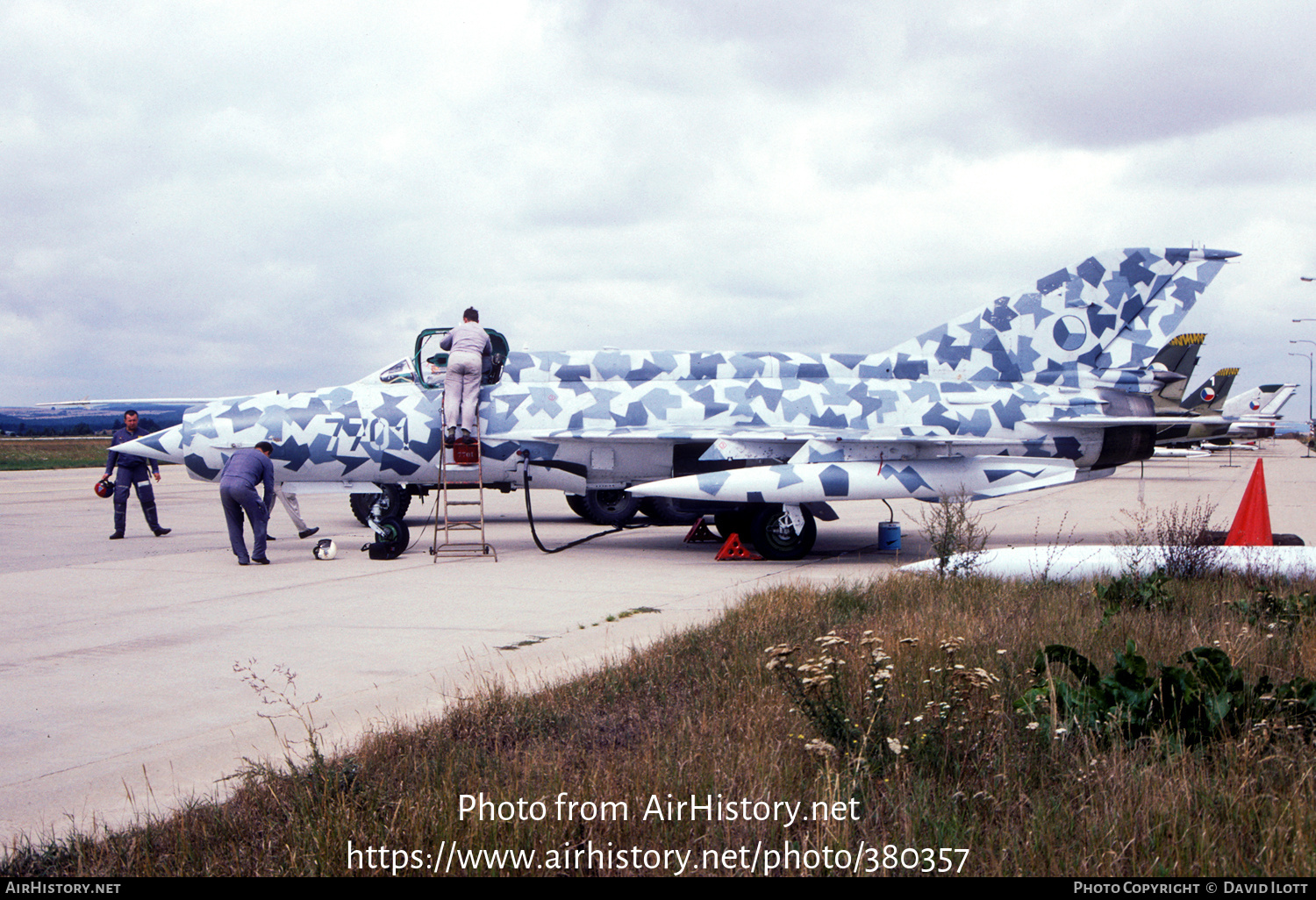 Aircraft Photo of 7701 | Mikoyan-Gurevich MiG-21MF | Czechia - Air Force | AirHistory.net #380357