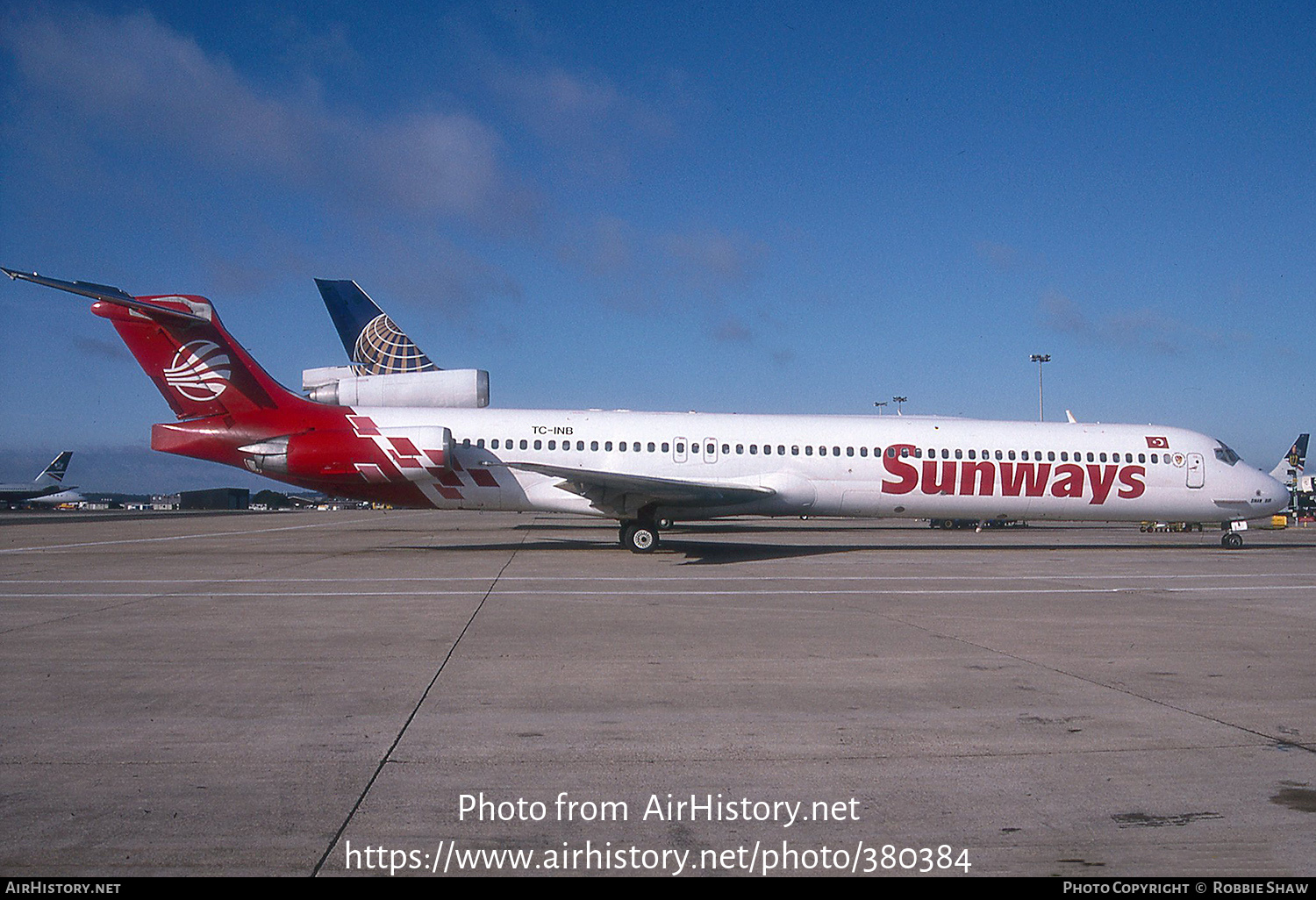 Aircraft Photo of TC-INB | McDonnell Douglas MD-83 (DC-9-83) | Sunways | AirHistory.net #380384