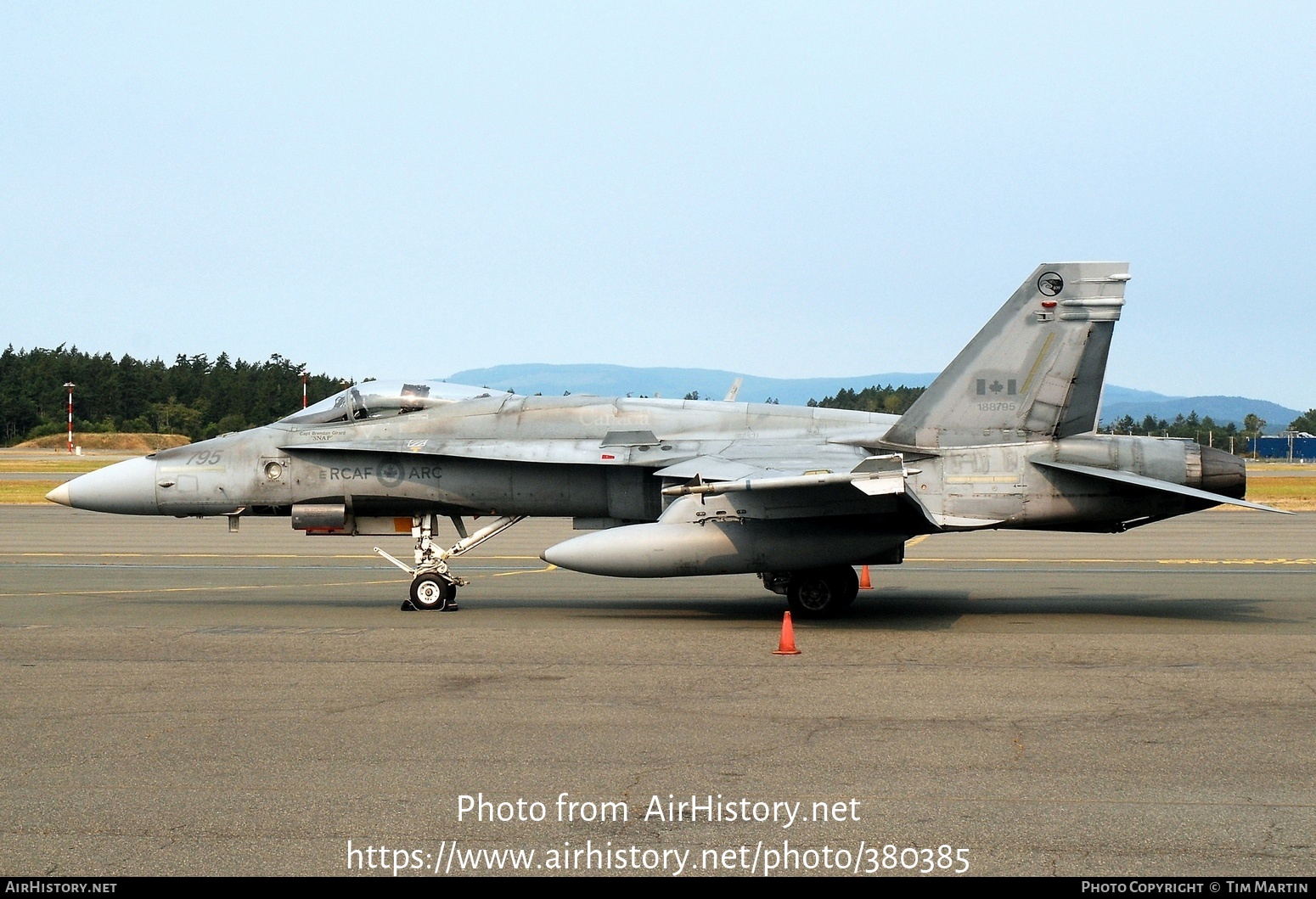 Aircraft Photo of 188795 | McDonnell Douglas CF-188 Hornet | Canada - Air Force | AirHistory.net #380385