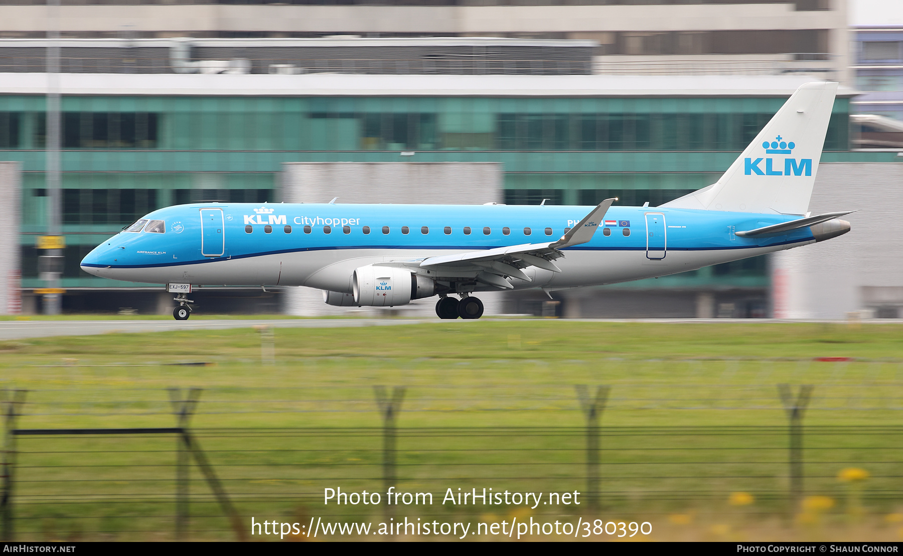 Aircraft Photo of PH-EXJ | Embraer 175STD (ERJ-170-200STD) | KLM Cityhopper | AirHistory.net #380390