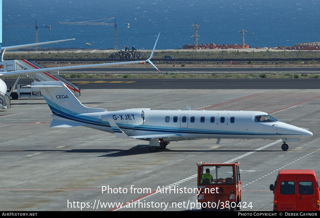 Aircraft Photo of G-XJET | Learjet 45 | Cega Air Ambulance | AirHistory.net #380424