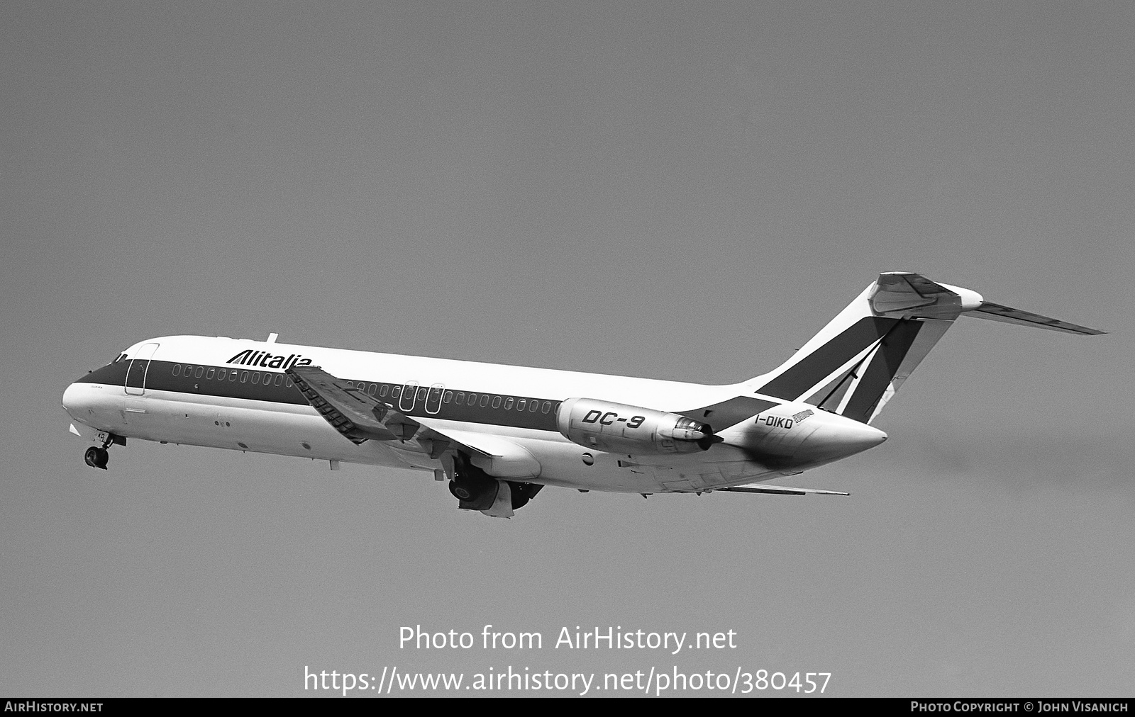 Aircraft Photo of I-DIKD | McDonnell Douglas DC-9-32 | Alitalia | AirHistory.net #380457