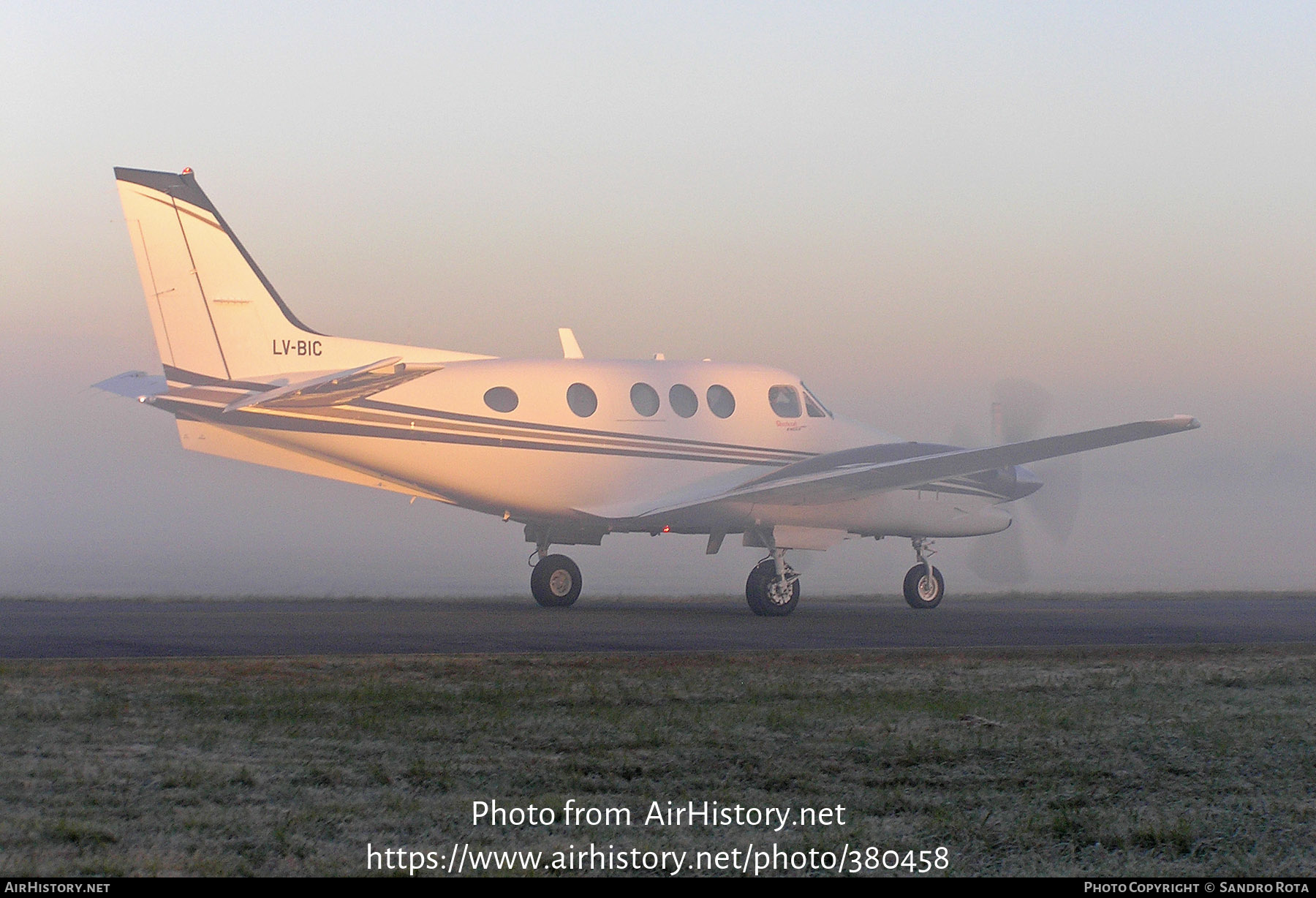 Aircraft Photo of LV-BIC | Raytheon C90GT King Air | AirHistory.net #380458