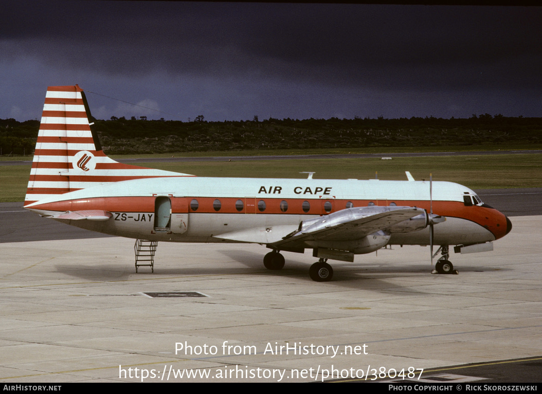 Aircraft Photo of ZS-JAY | Avro 748 Srs2/200 | Air Cape | AirHistory.net #380487