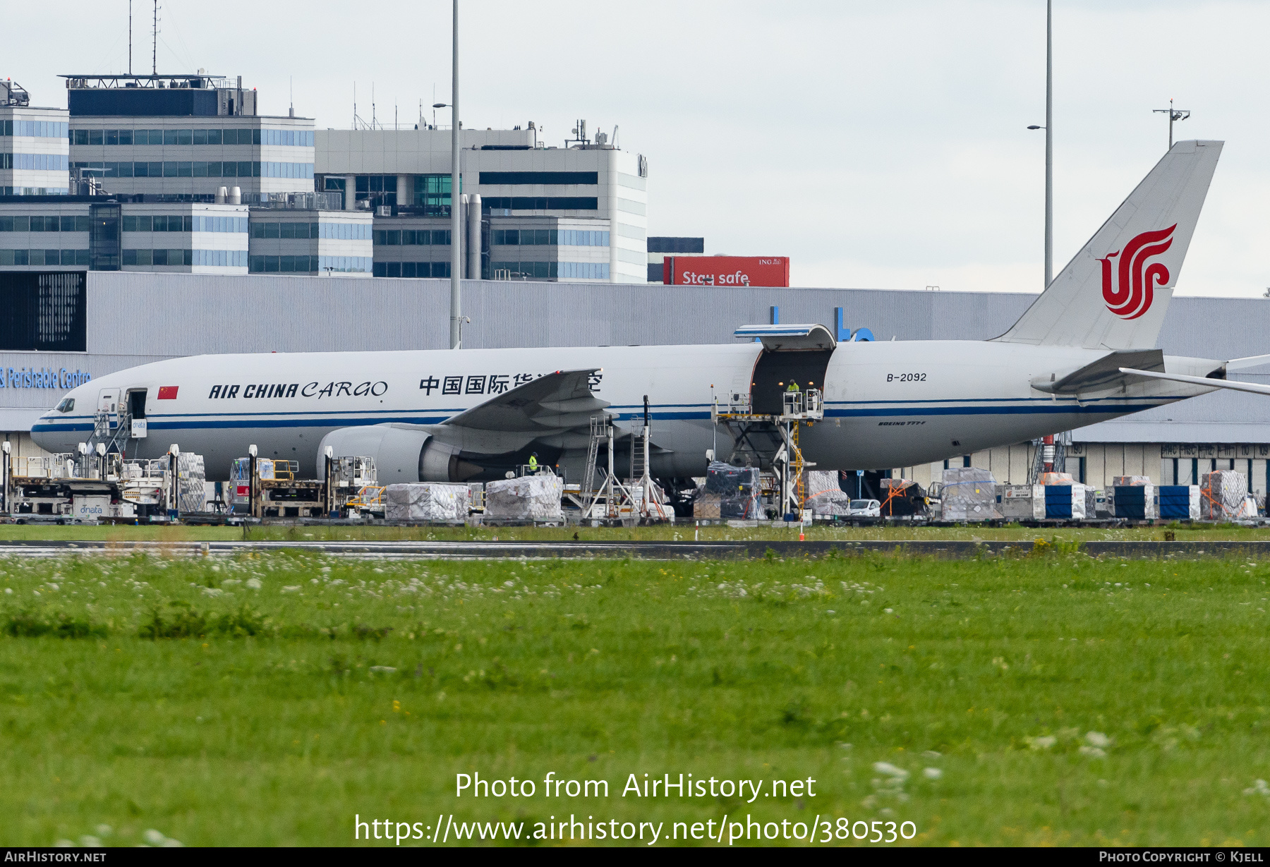 Aircraft Photo Of B-2092 | Boeing 777-FFT | Air China Cargo ...