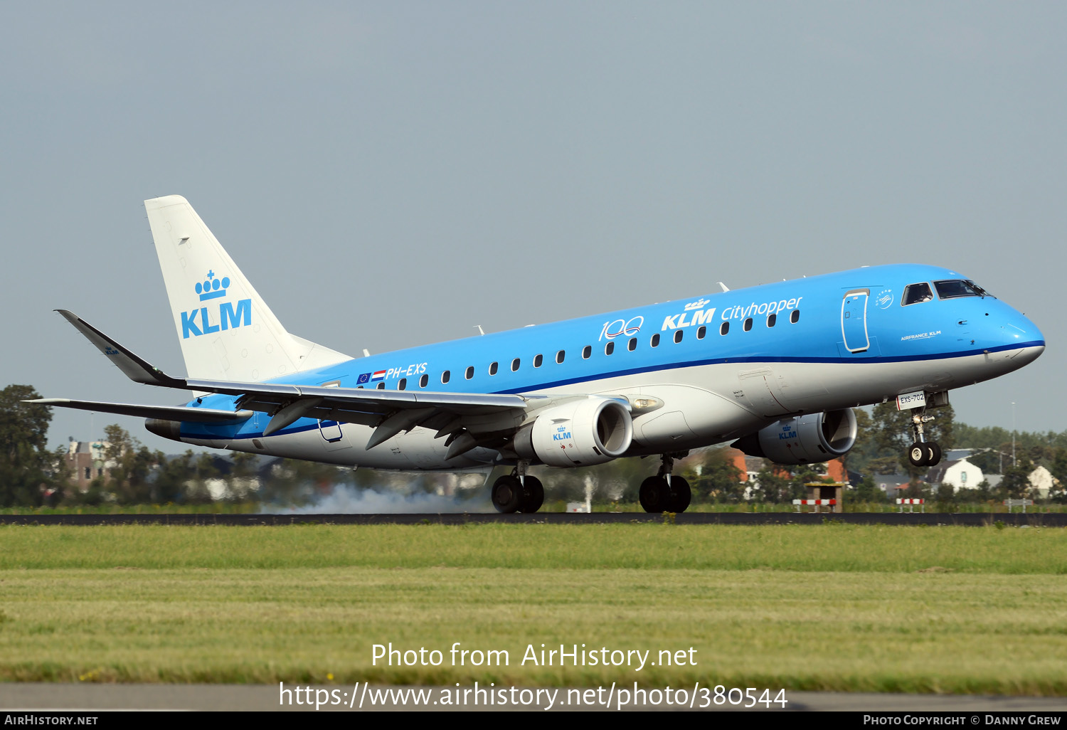 Aircraft Photo of PH-EXS | Embraer 175STD (ERJ-170-200STD) | KLM Cityhopper | AirHistory.net #380544