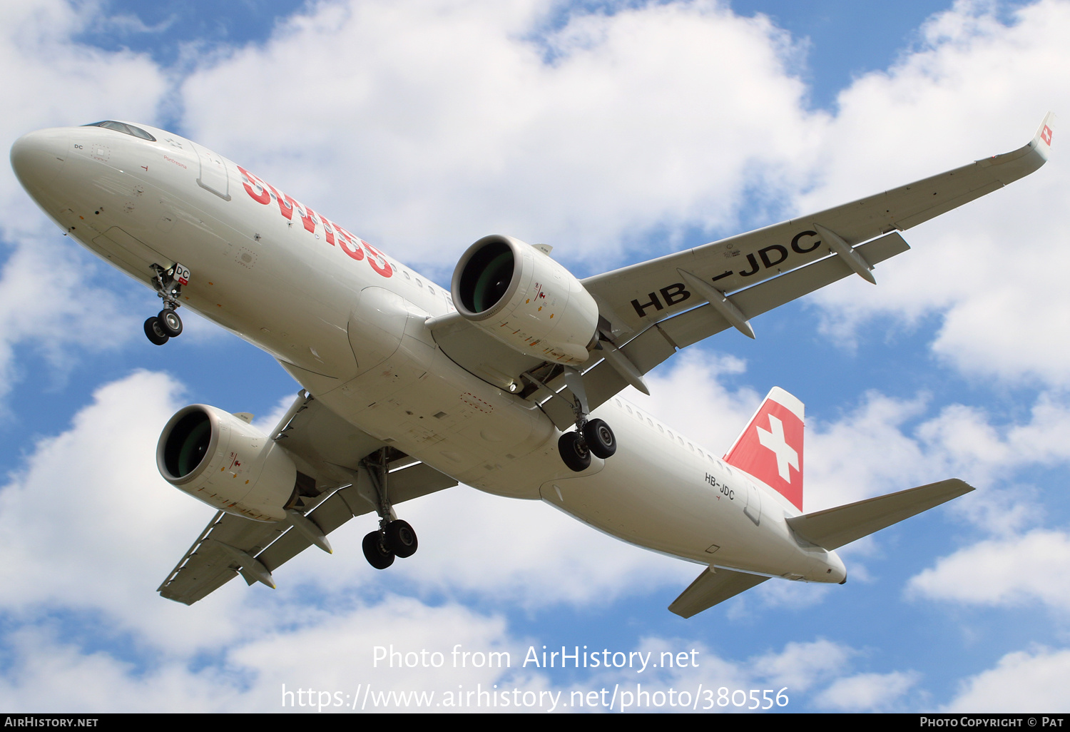 Aircraft Photo of HB-JDC | Airbus A320-271N | Swiss International Air Lines | AirHistory.net #380556