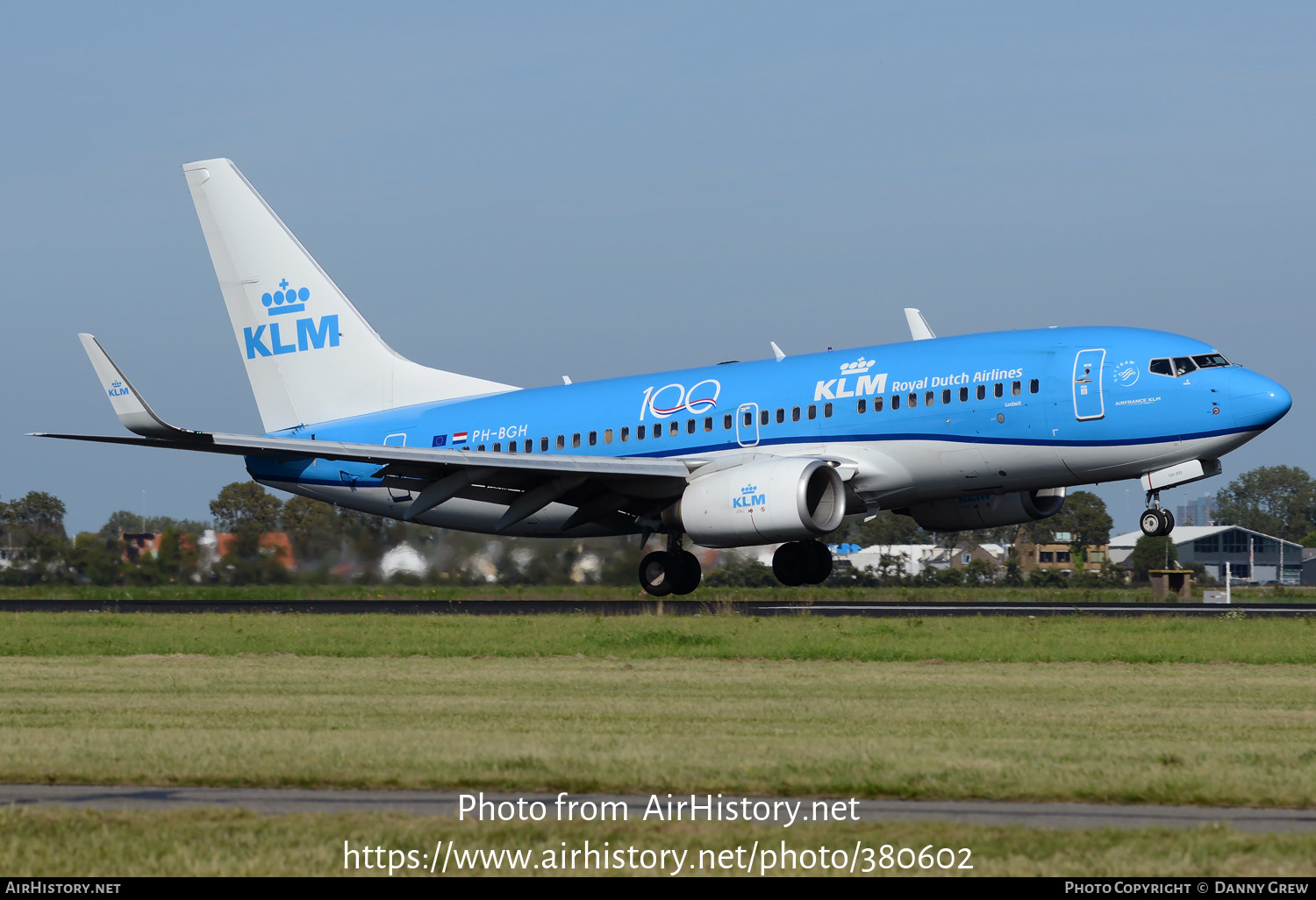 Aircraft Photo of PH-BGH | Boeing 737-7K2 | KLM - Royal Dutch Airlines | AirHistory.net #380602