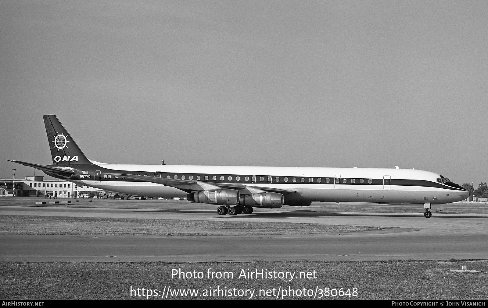 Aircraft Photo of N8770 | McDonnell Douglas DC-8-61 | Overseas National Airways - ONA | AirHistory.net #380648