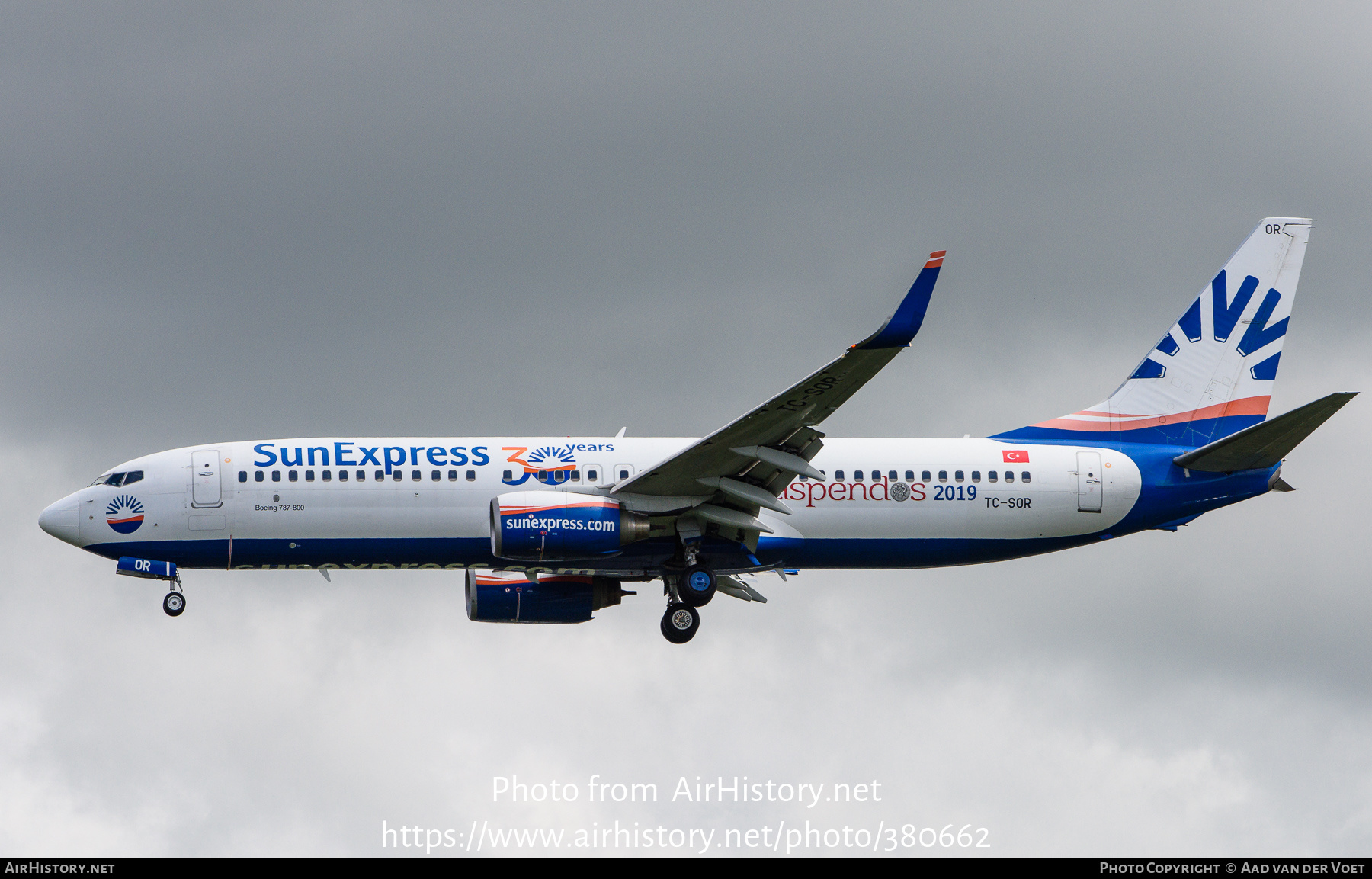 Aircraft Photo of TC-SOR | Boeing 737-8AS | SunExpress | AirHistory.net #380662