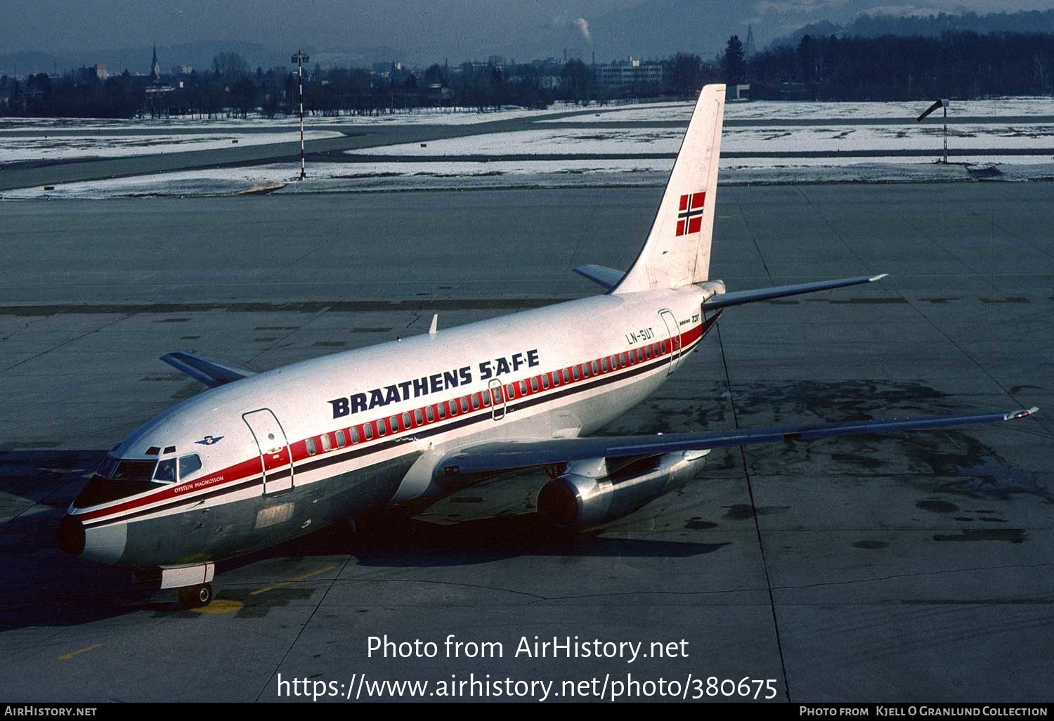 Aircraft Photo of LN-SUT | Boeing 737-205/Adv | Braathens SAFE | AirHistory.net #380675