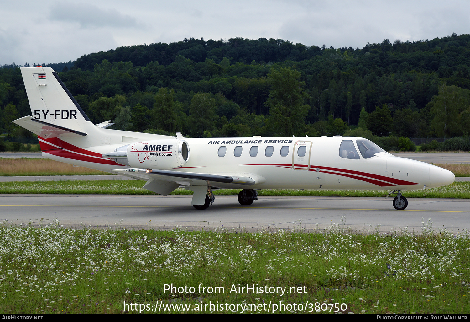 Aircraft Photo of 5Y-FDR | Cessna 550 Citation Bravo | AMREF Flying Doctors | AirHistory.net #380750