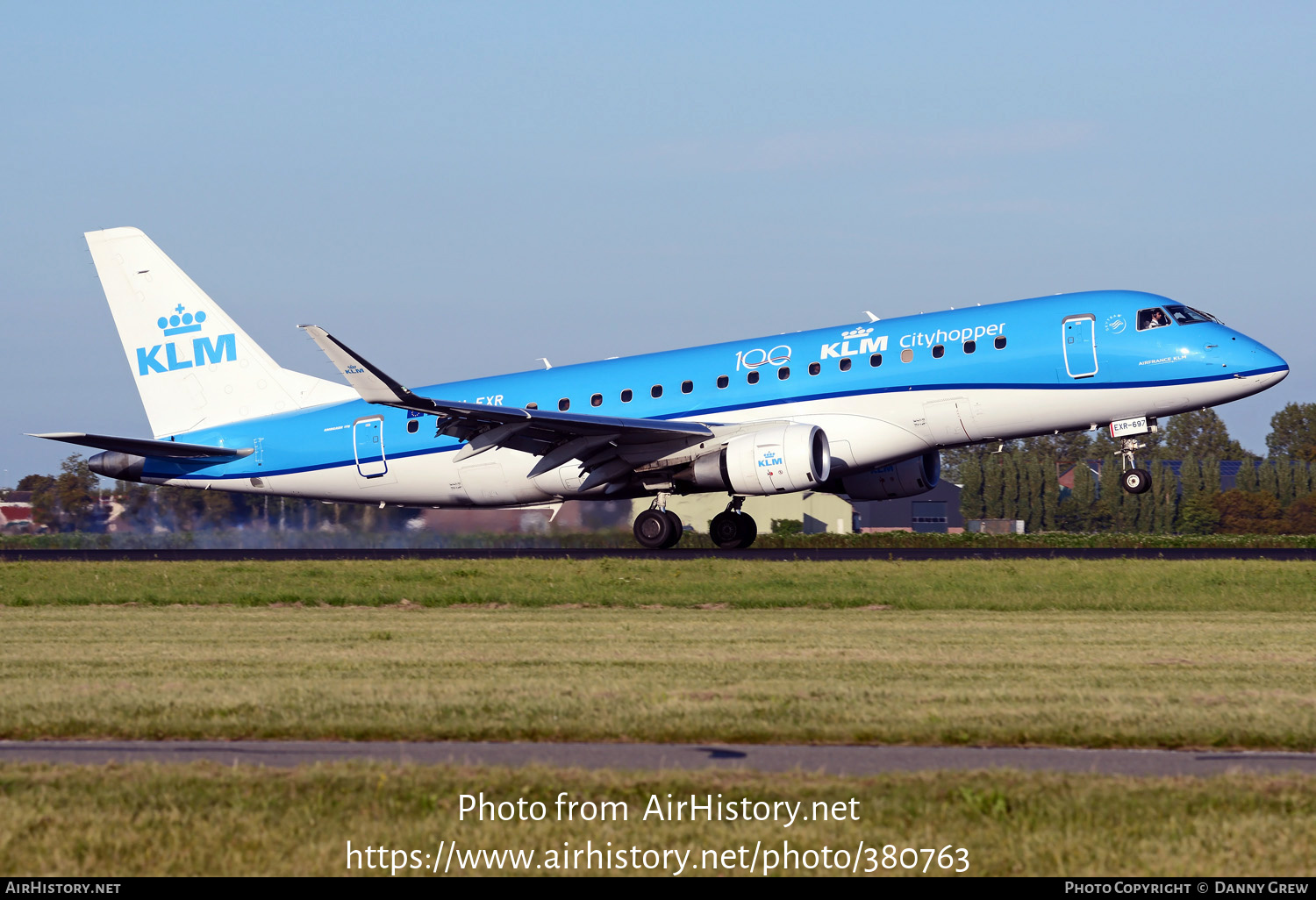 Aircraft Photo of PH-EXR | Embraer 175STD (ERJ-170-200STD) | KLM Cityhopper | AirHistory.net #380763