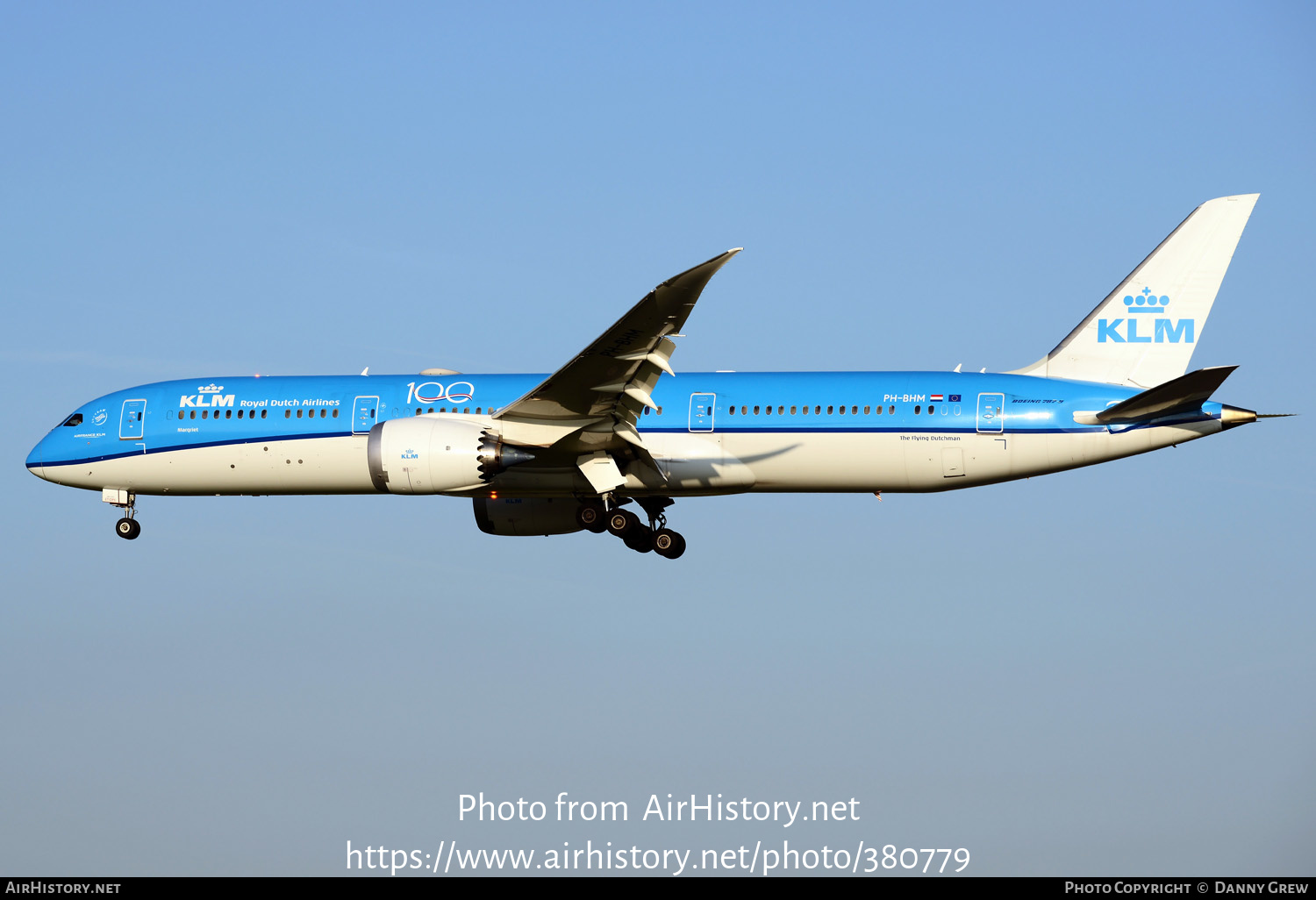 Aircraft Photo of PH-BHM | Boeing 787-9 Dreamliner | KLM - Royal Dutch Airlines | AirHistory.net #380779