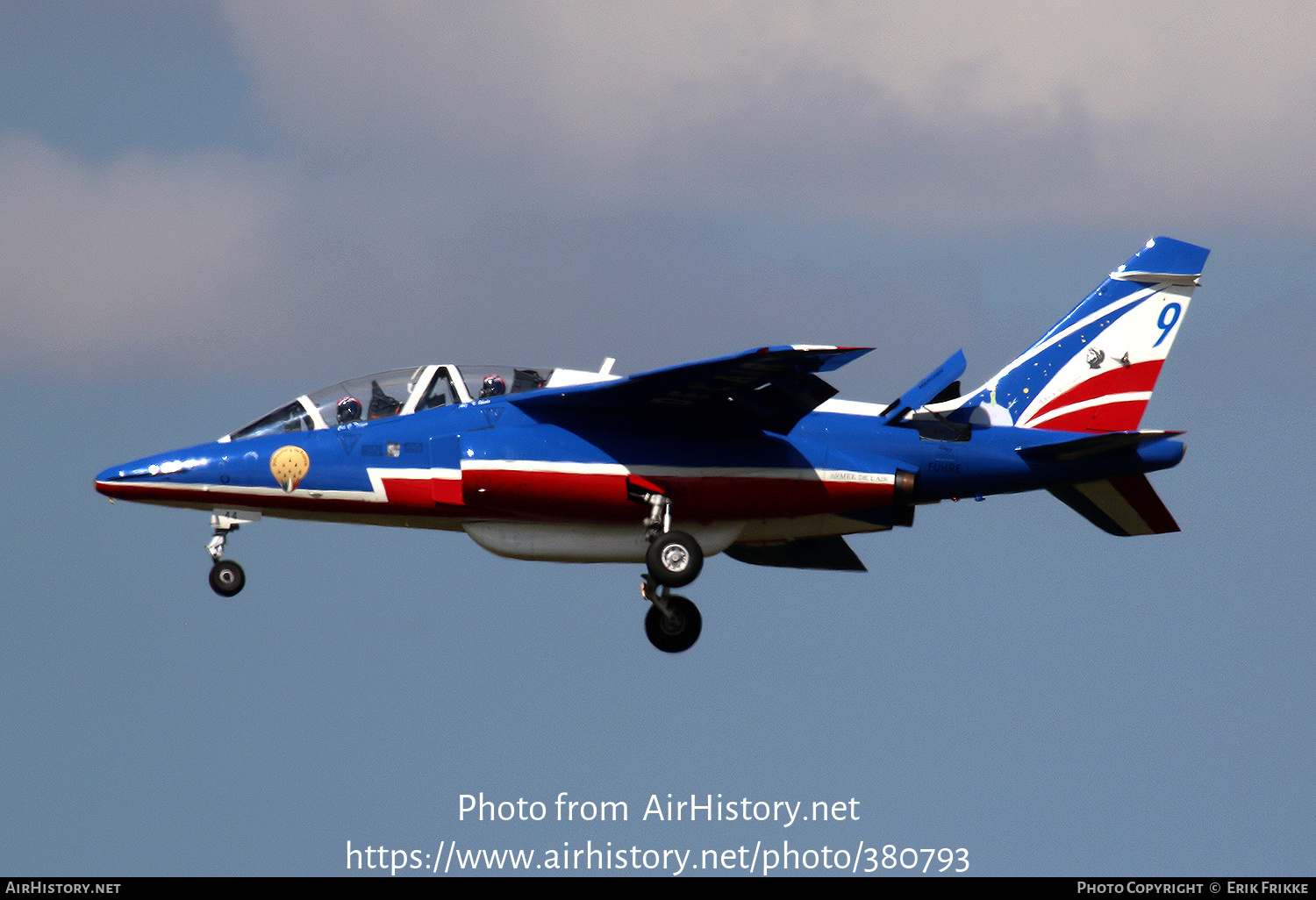 Aircraft Photo of E44 | Dassault-Dornier Alpha Jet E | France - Air Force | AirHistory.net #380793