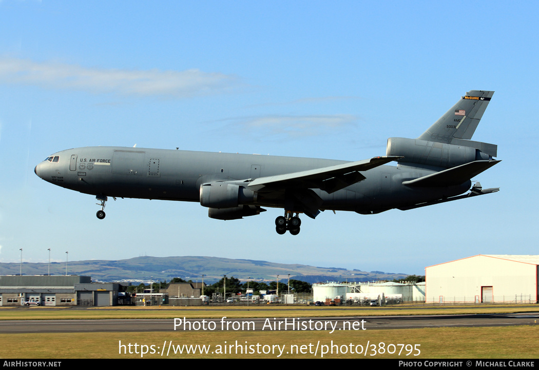 Aircraft Photo of 85-0031 / 50031 | McDonnell Douglas KC-10A Extender (DC-10-30CF) | USA - Air Force | AirHistory.net #380795