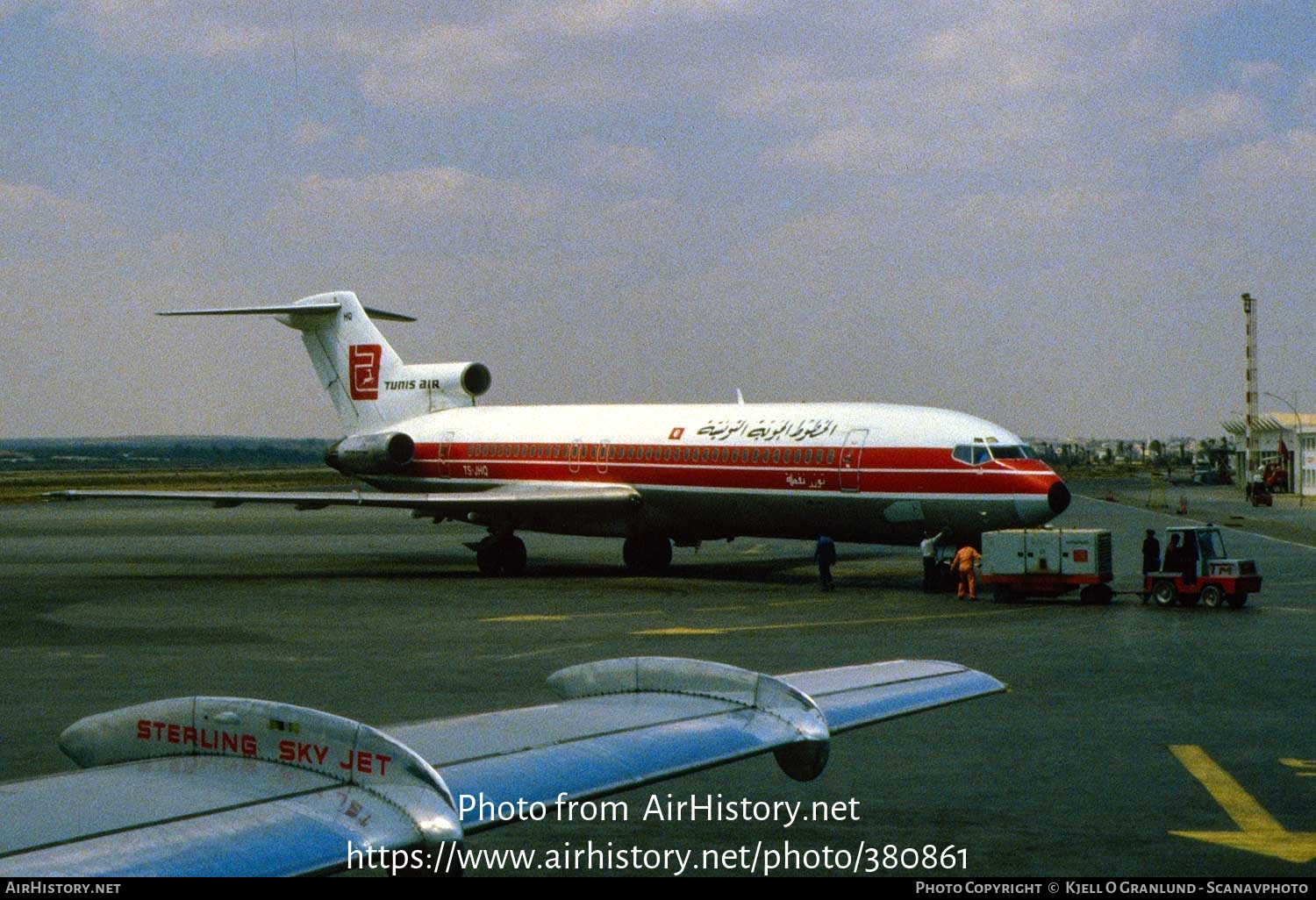 Aircraft Photo of TS-JHQ | Boeing 727-2H3/Adv | Tunisair | AirHistory.net #380861