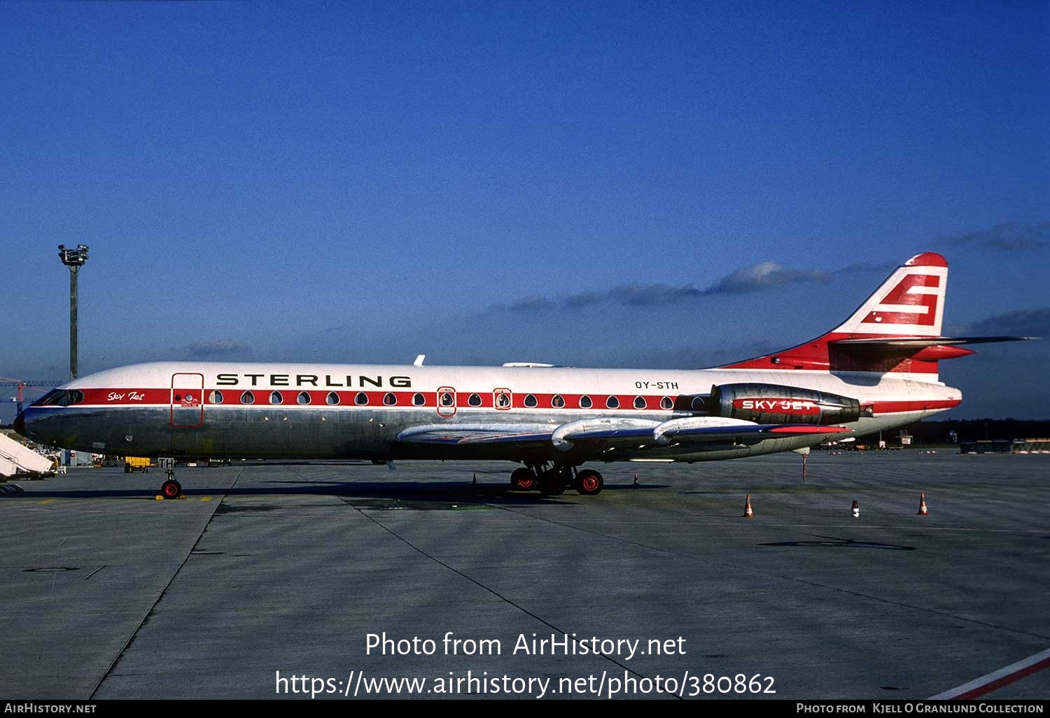 Aircraft Photo of OY-STH | Sud SE-210 Caravelle 10B3 Super B | Sterling Airways | AirHistory.net #380862