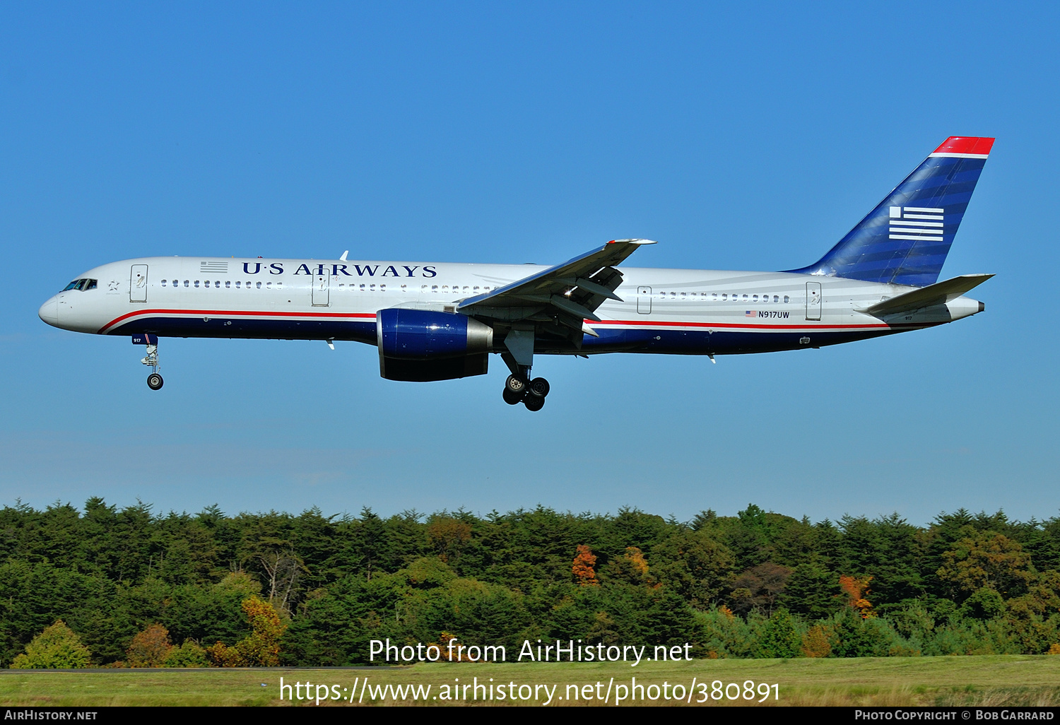 Aircraft Photo of N917UW | Boeing 757-225 | US Airways | AirHistory.net #380891