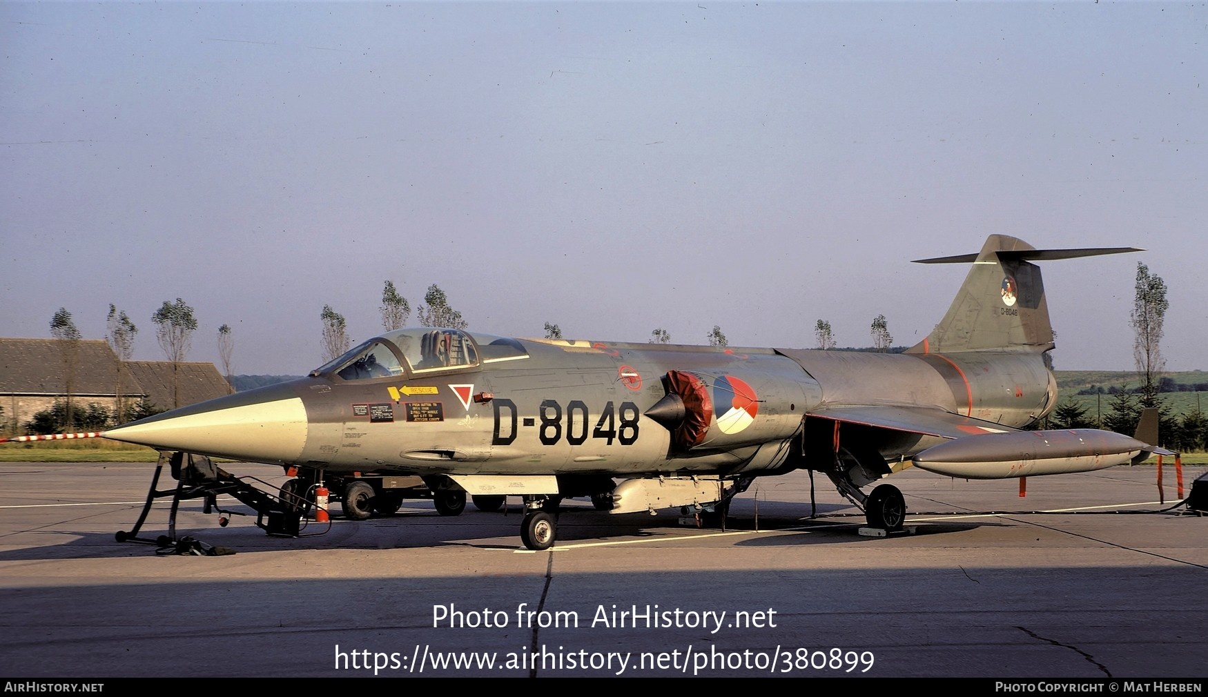 Aircraft Photo of D-8048 | Lockheed F-104G Starfighter | Netherlands - Air Force | AirHistory.net #380899