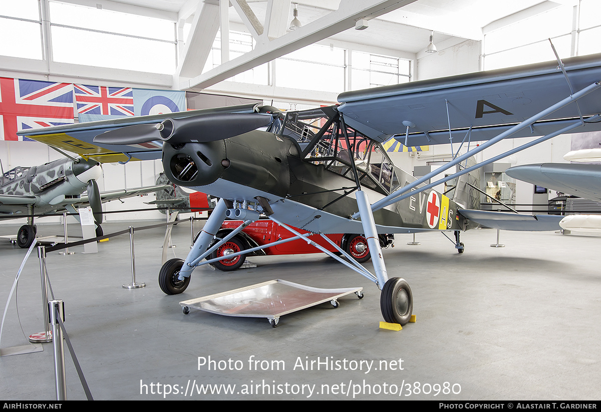 Aircraft Photo of D-EVAS | Fieseler Fi-156D-2 Storch | Germany - Air Force | AirHistory.net #380980