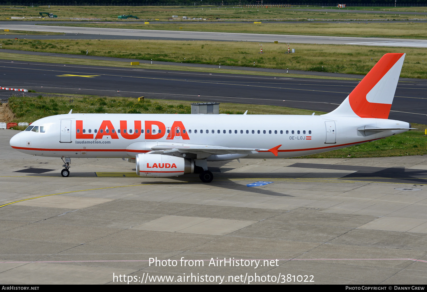 Aircraft Photo of OE-LOJ | Airbus A320-232 | Lauda | AirHistory.net #381022