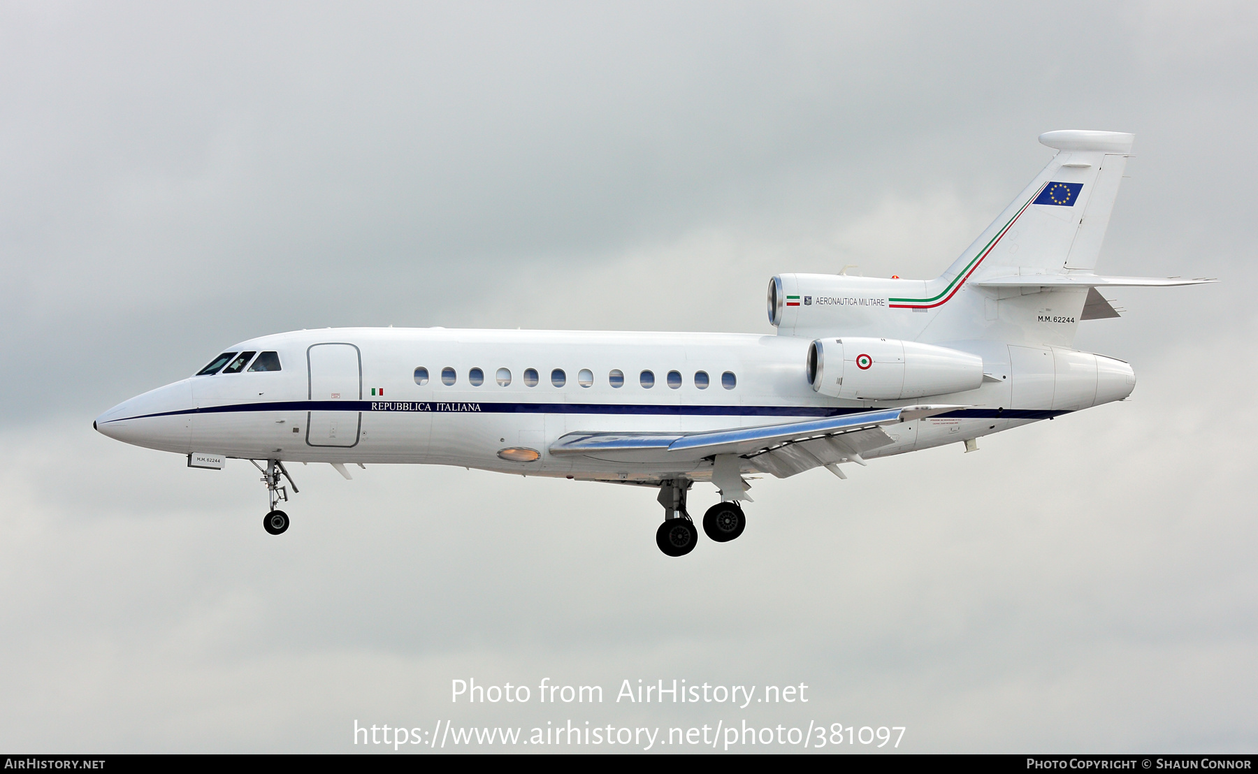 Aircraft Photo of MM62244 | Dassault Falcon 900EX EASy | Italy - Air Force | AirHistory.net #381097