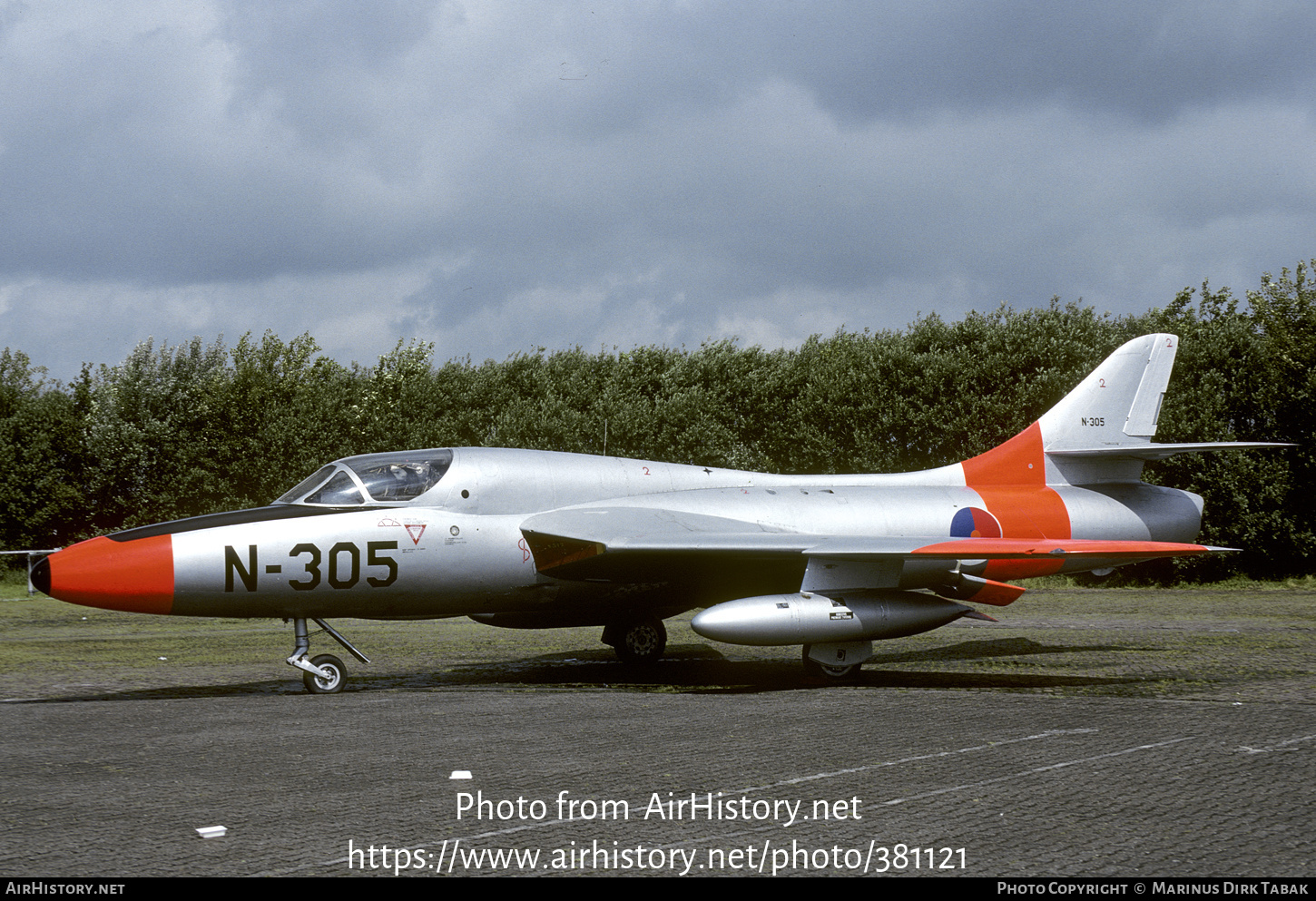 Aircraft Photo of N-305 | Hawker Hunter T7 | Netherlands - Air Force | AirHistory.net #381121