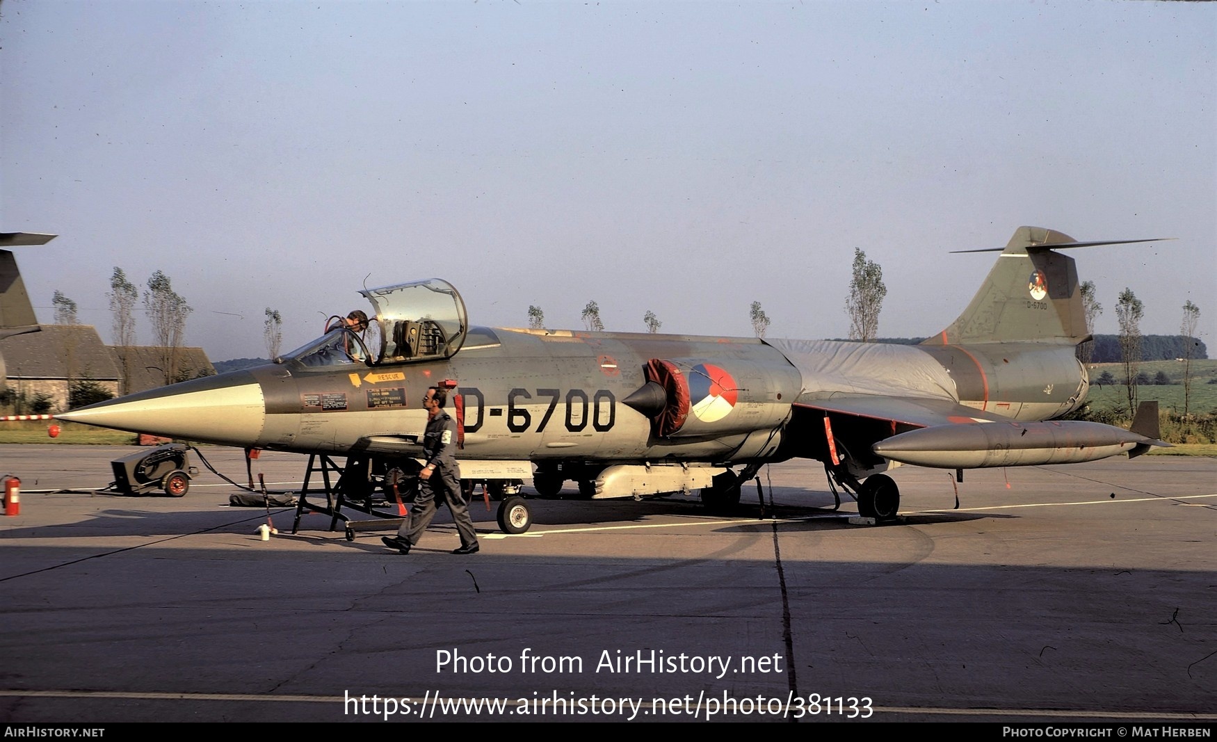 Aircraft Photo of D-6700 | Lockheed F-104G Starfighter | Netherlands - Air Force | AirHistory.net #381133