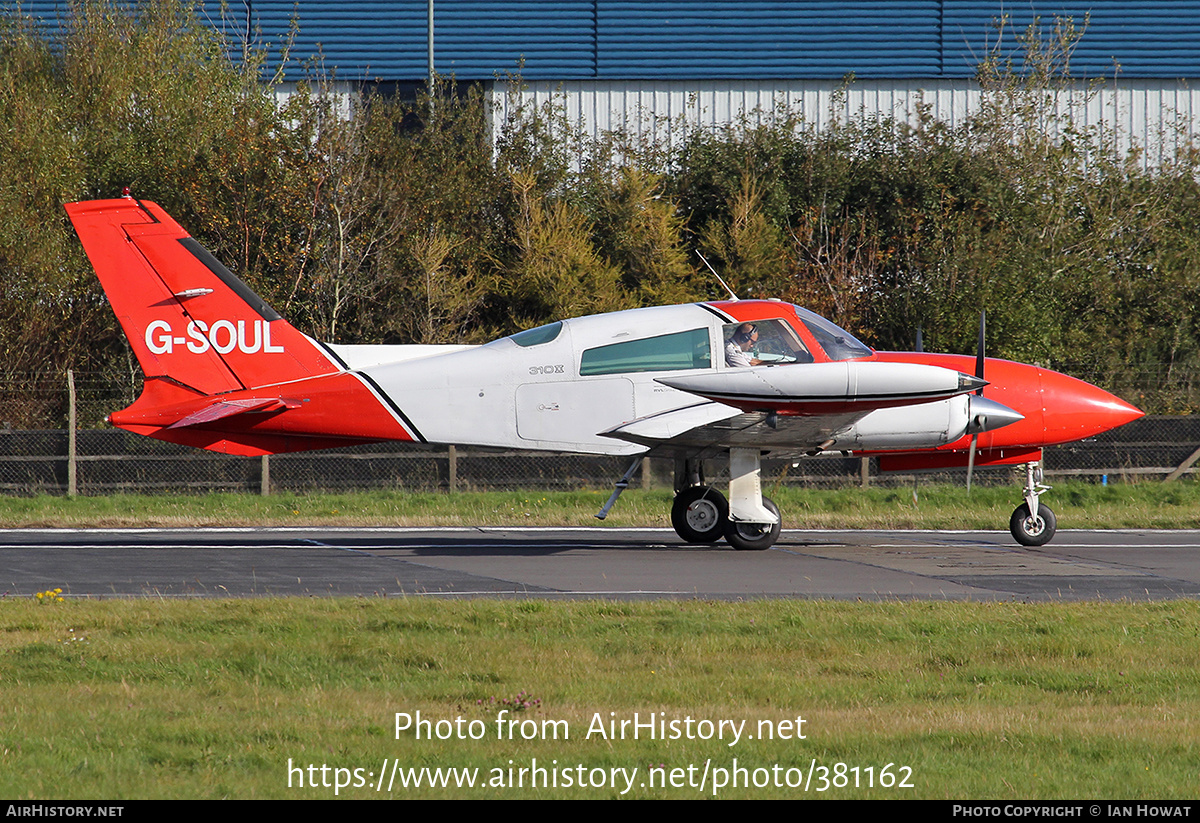 Aircraft Photo of G-SOUL | Cessna 310R | AirHistory.net #381162