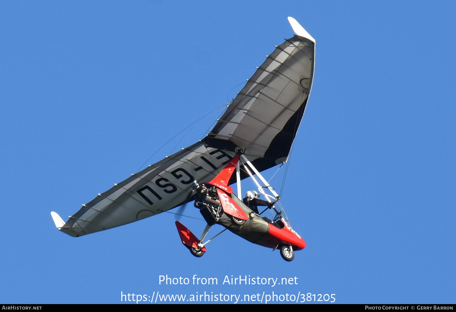 Aircraft Photo of EI-GSU | P&M Aviation Quik GT450 | AirHistory.net #381205