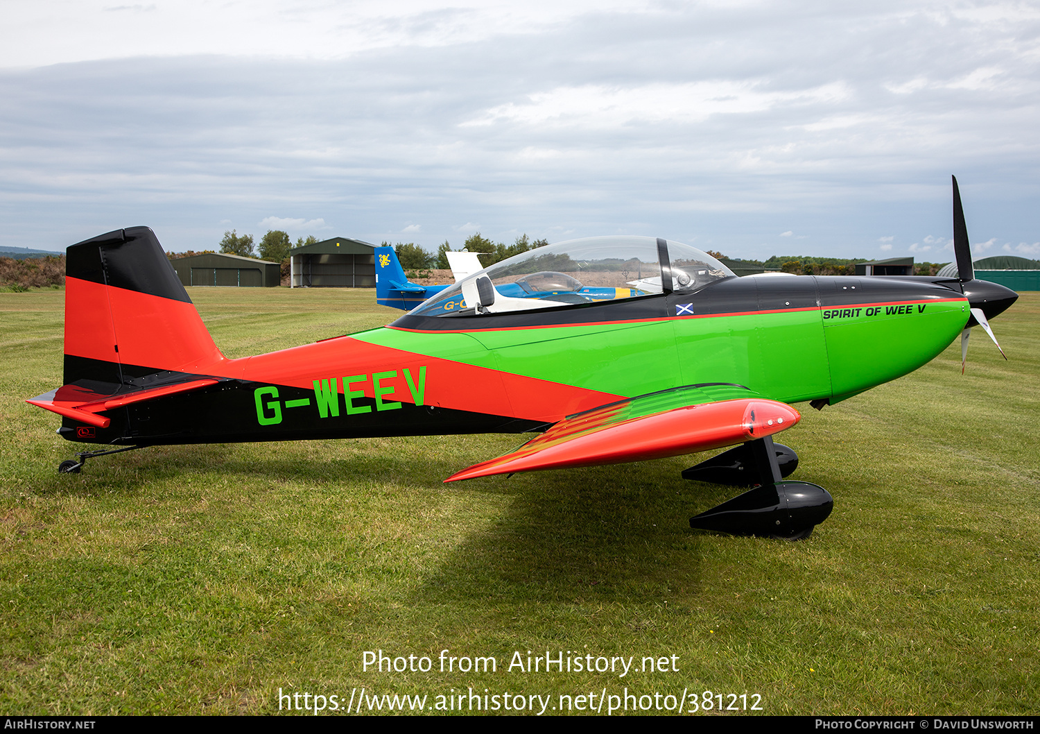 Aircraft Photo of G-WEEV | Van's RV-8 | AirHistory.net #381212