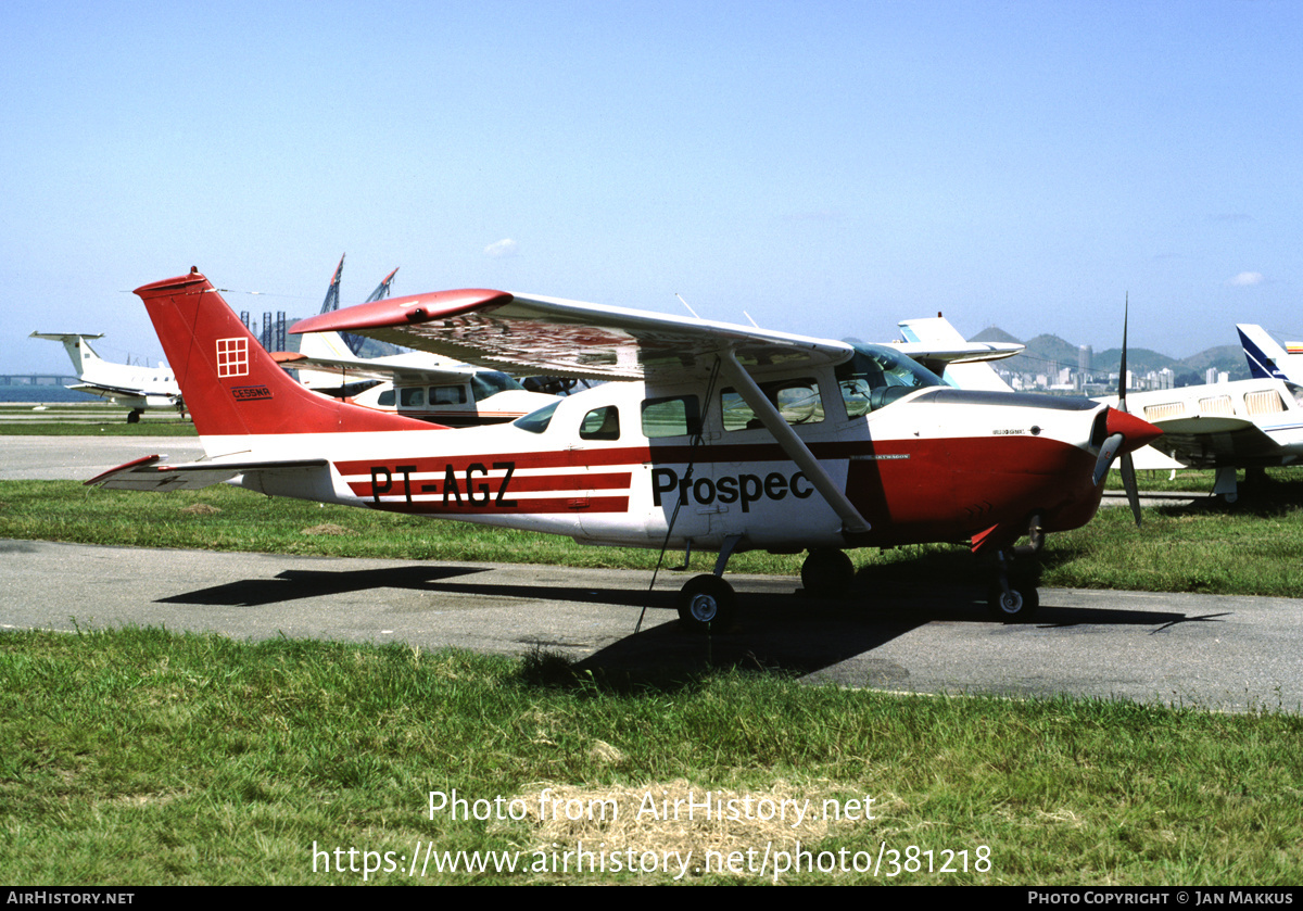 Aircraft Photo of PT-AGZ | Cessna TU206D Turbo Skywagon 206 | Prospec SA - Geologia | AirHistory.net #381218