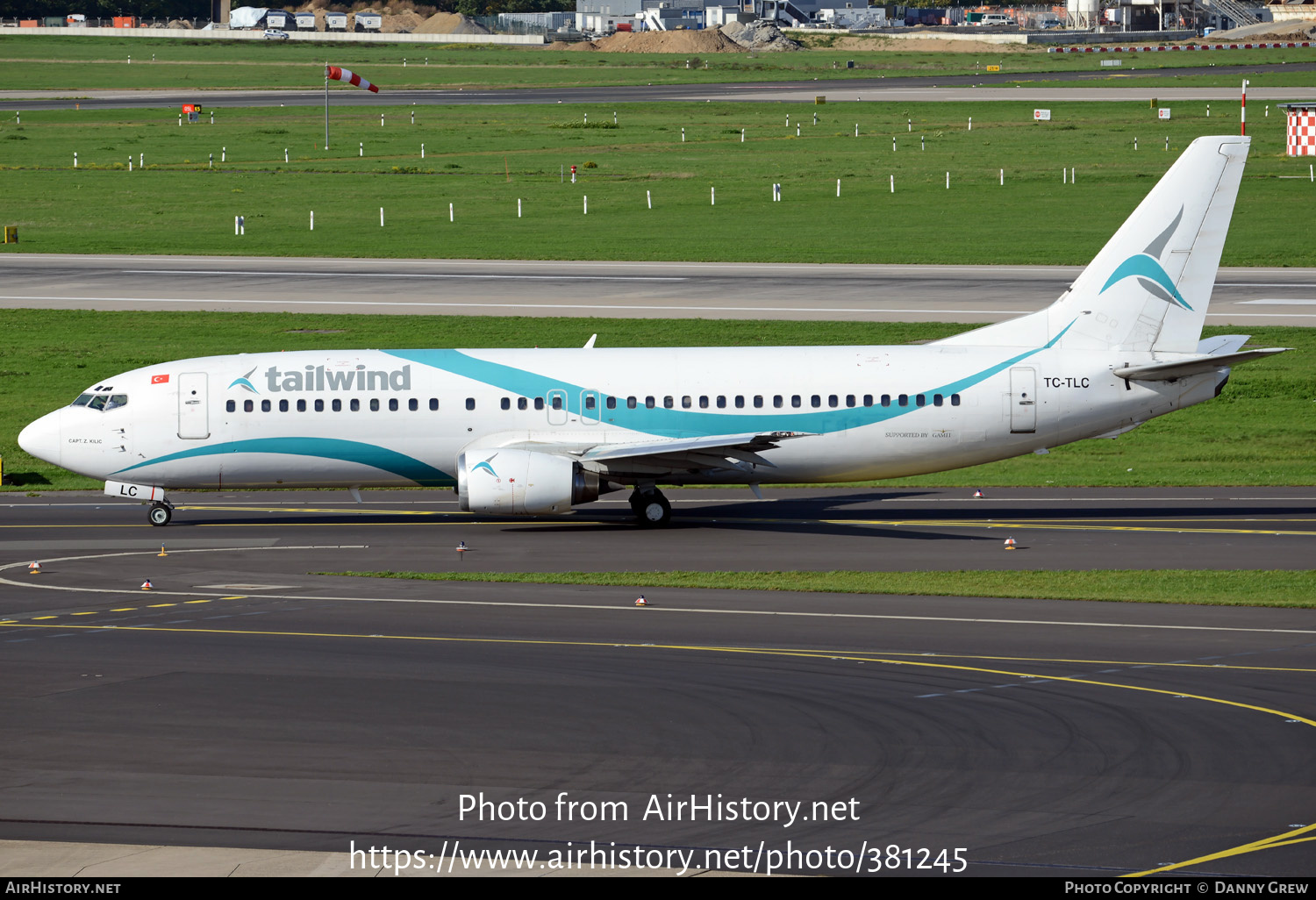 Aircraft Photo of TC-TLC | Boeing 737-4Q8 | Tailwind Airlines | AirHistory.net #381245