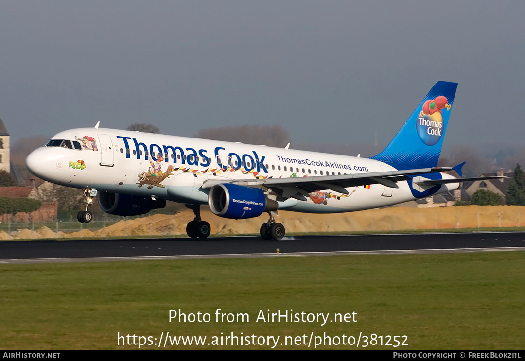 Aircraft Photo of OO-TCP | Airbus A320-214 | Thomas Cook Airlines | AirHistory.net #381252