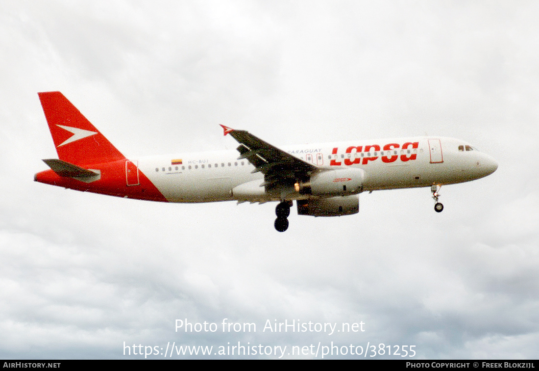 Aircraft Photo of HC-BUJ | Airbus A320-232 | LAPSA - Air Paraguay | AirHistory.net #381255