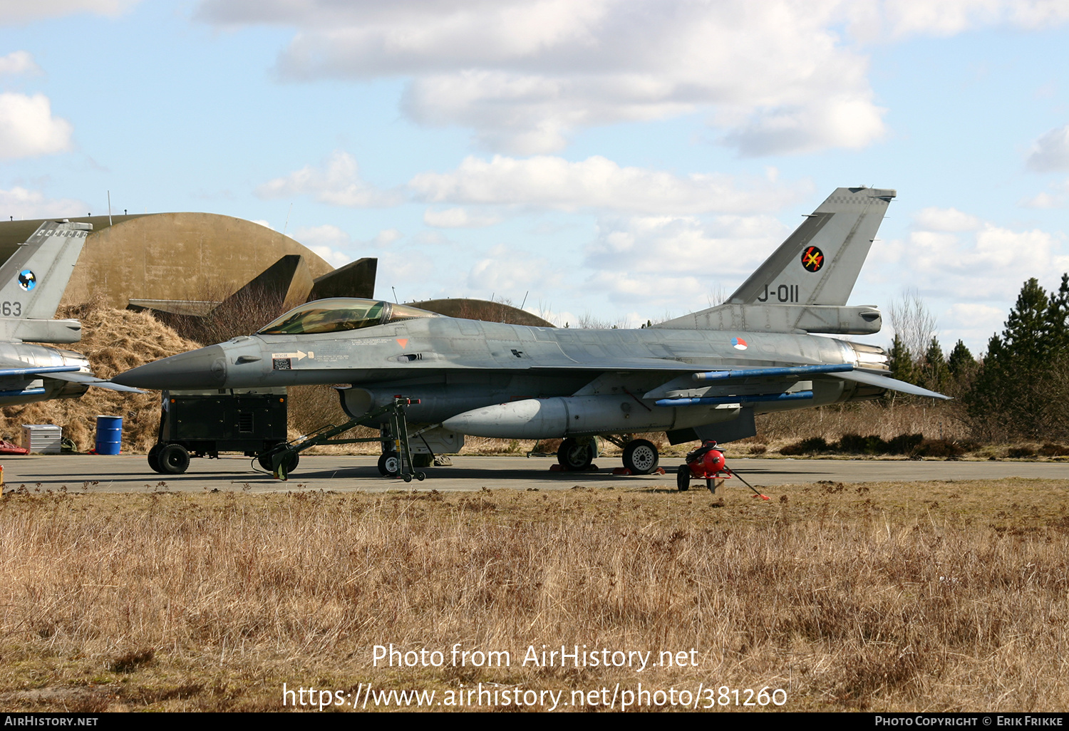 Aircraft Photo of J-011 | General Dynamics F-16AM Fighting Falcon | Netherlands - Air Force | AirHistory.net #381260