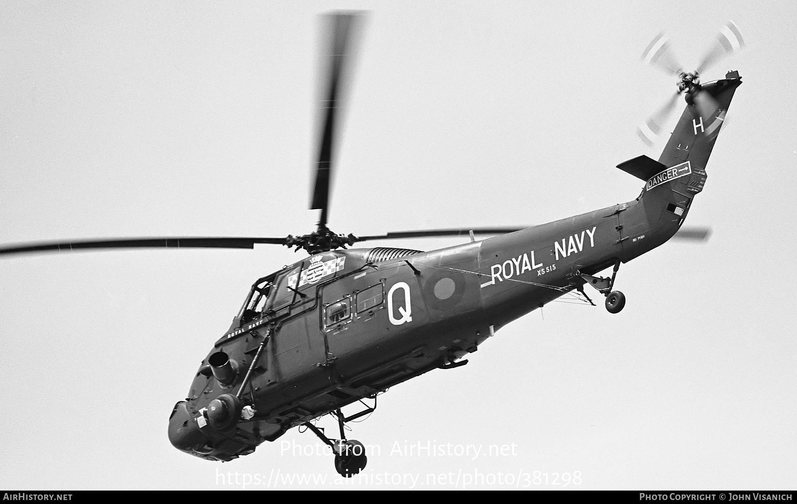 Aircraft Photo of XS515 | Westland WS-58 Wessex HU.5 | UK - Navy | AirHistory.net #381298